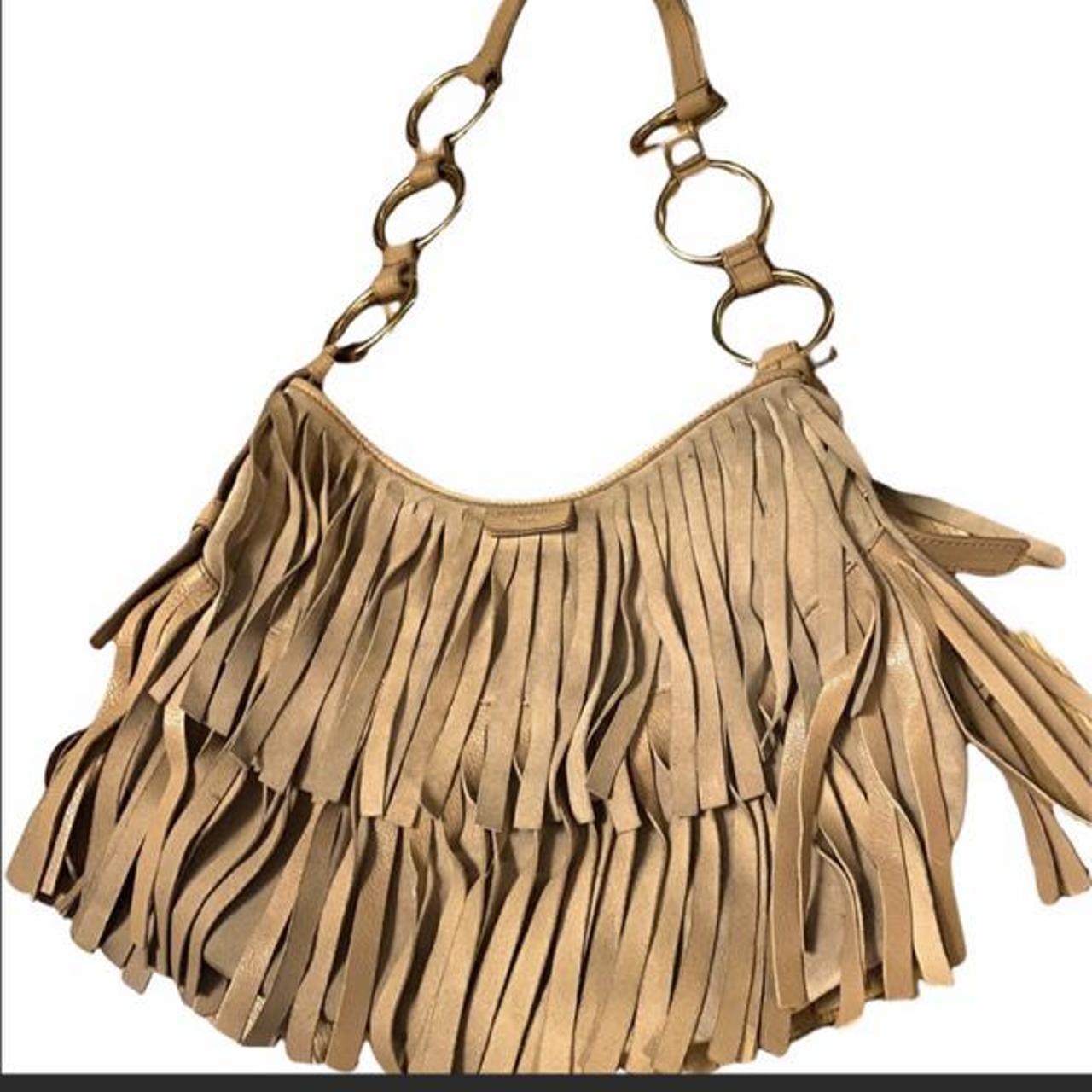 Yves saint discount laurent fringe bag