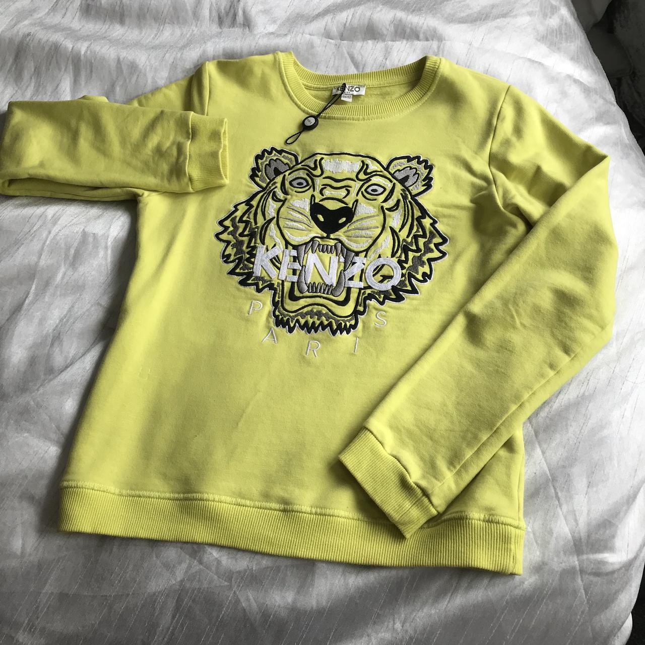 yellow kenzo jumper