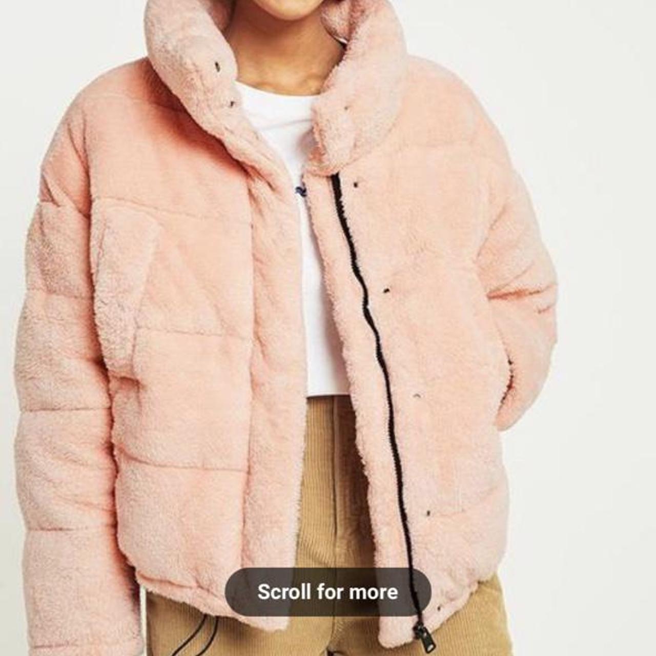 light before dark teddy puffer jacket