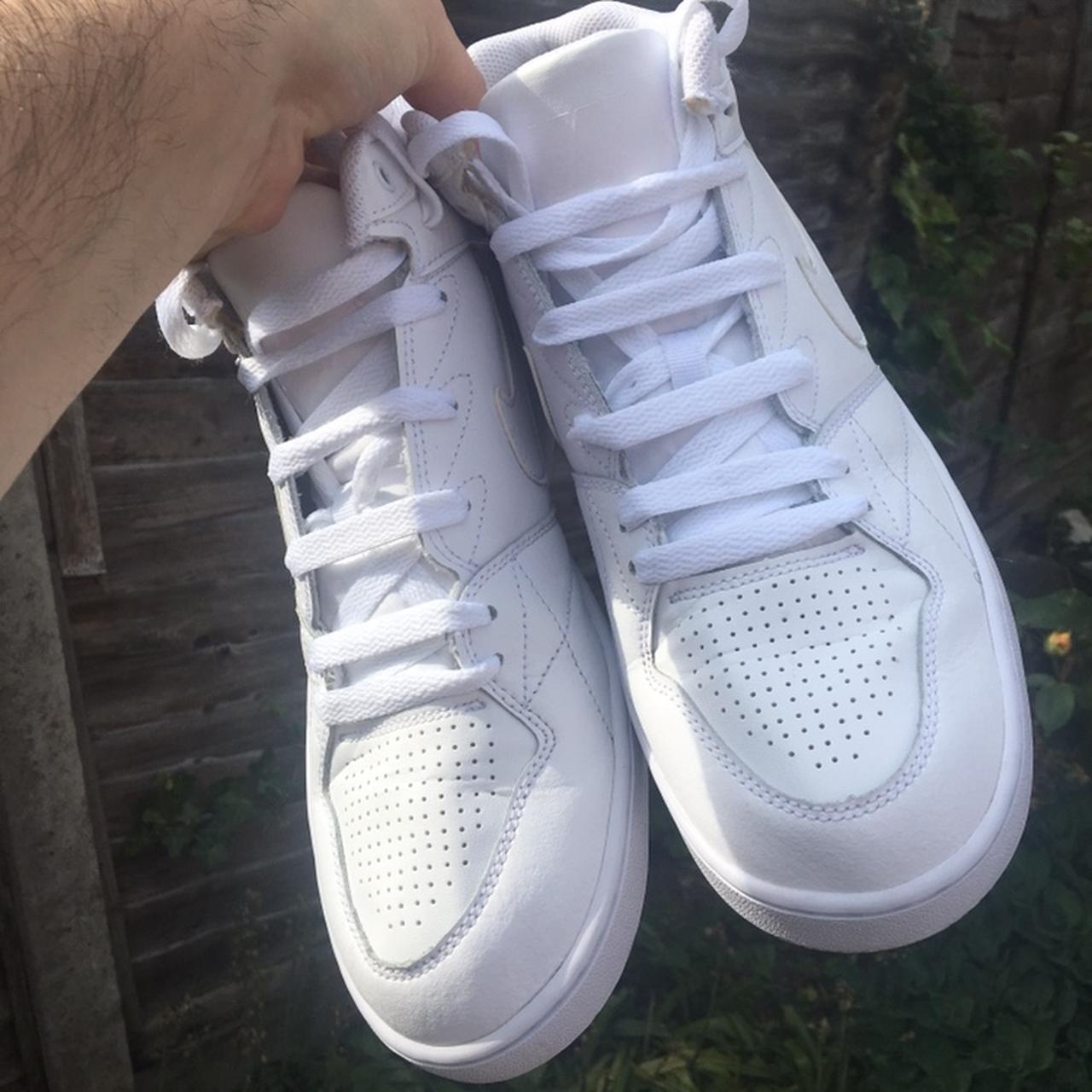 nike priority mid white