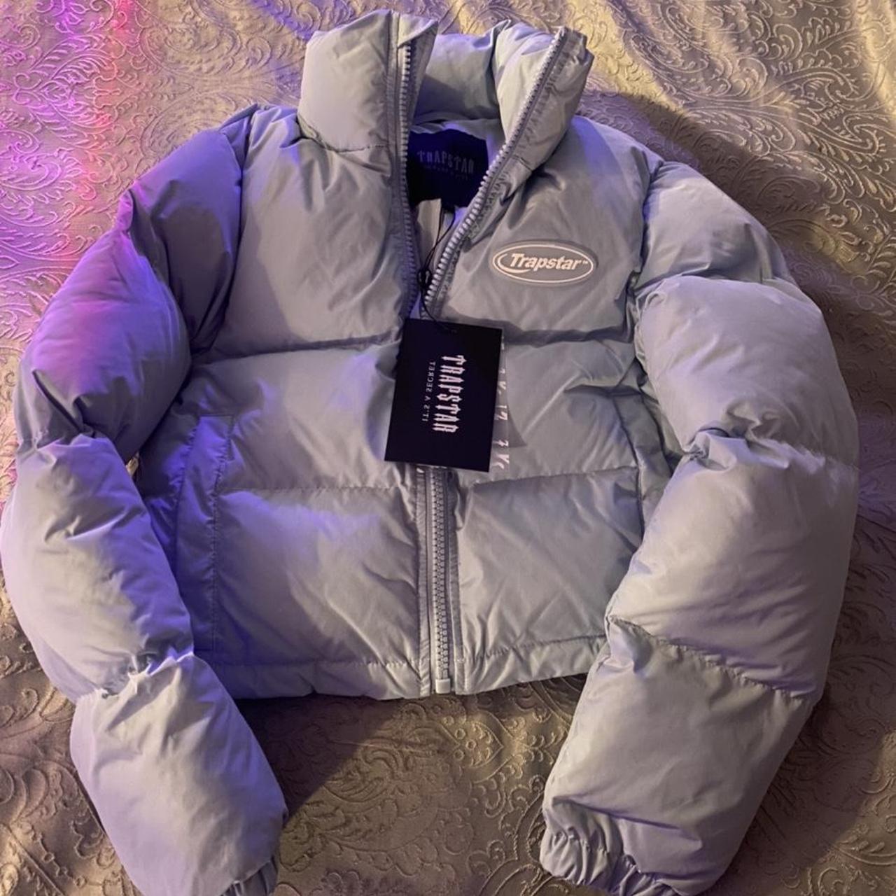 Trapstar Women’s XS Hyperdrive Puffer Jacket in ice... - Depop