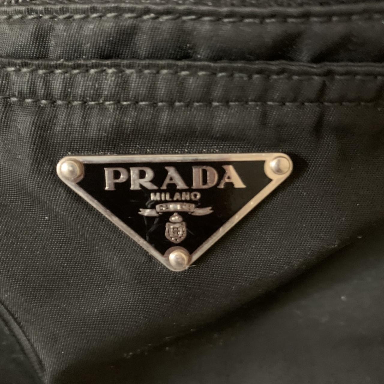 Prada Travel MM Nylon Cross Body Bag PR-0928P-0011 at 1stDibs