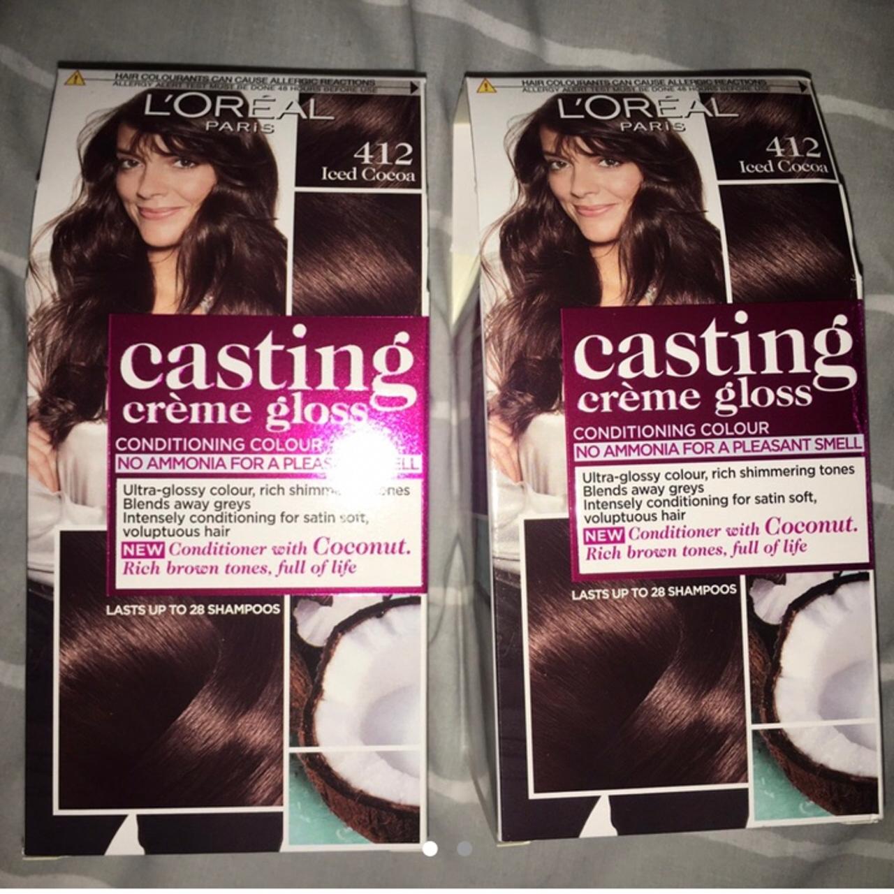 x1 hair dye iced cocoa. Depop