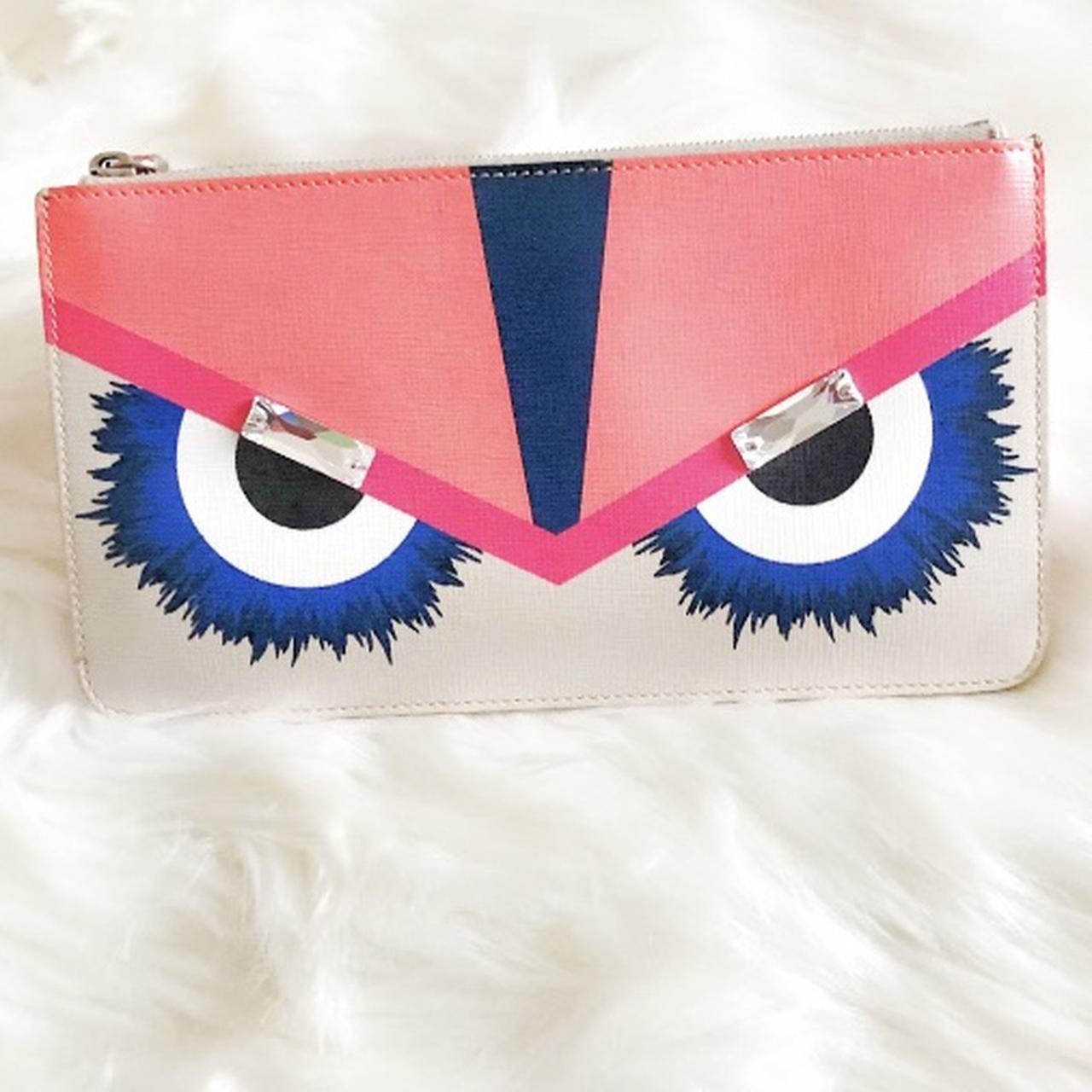 Fendi monster cardholder sale