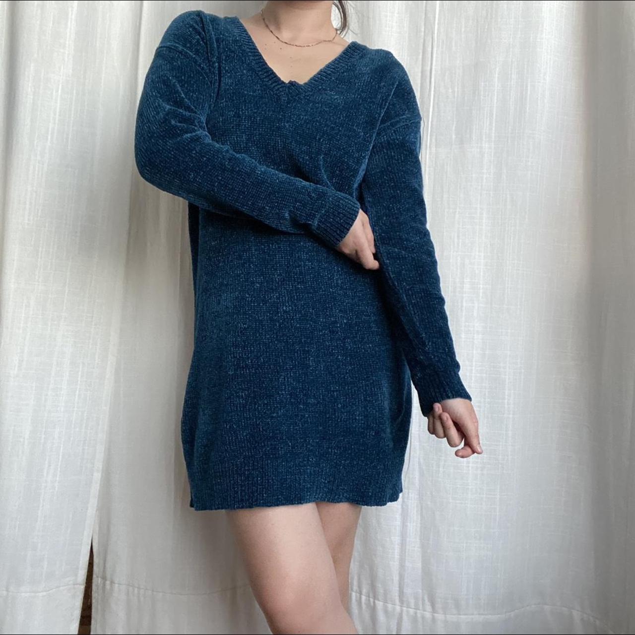 TEAL SWEATER DRESS Insanely soft teal sweater... Depop