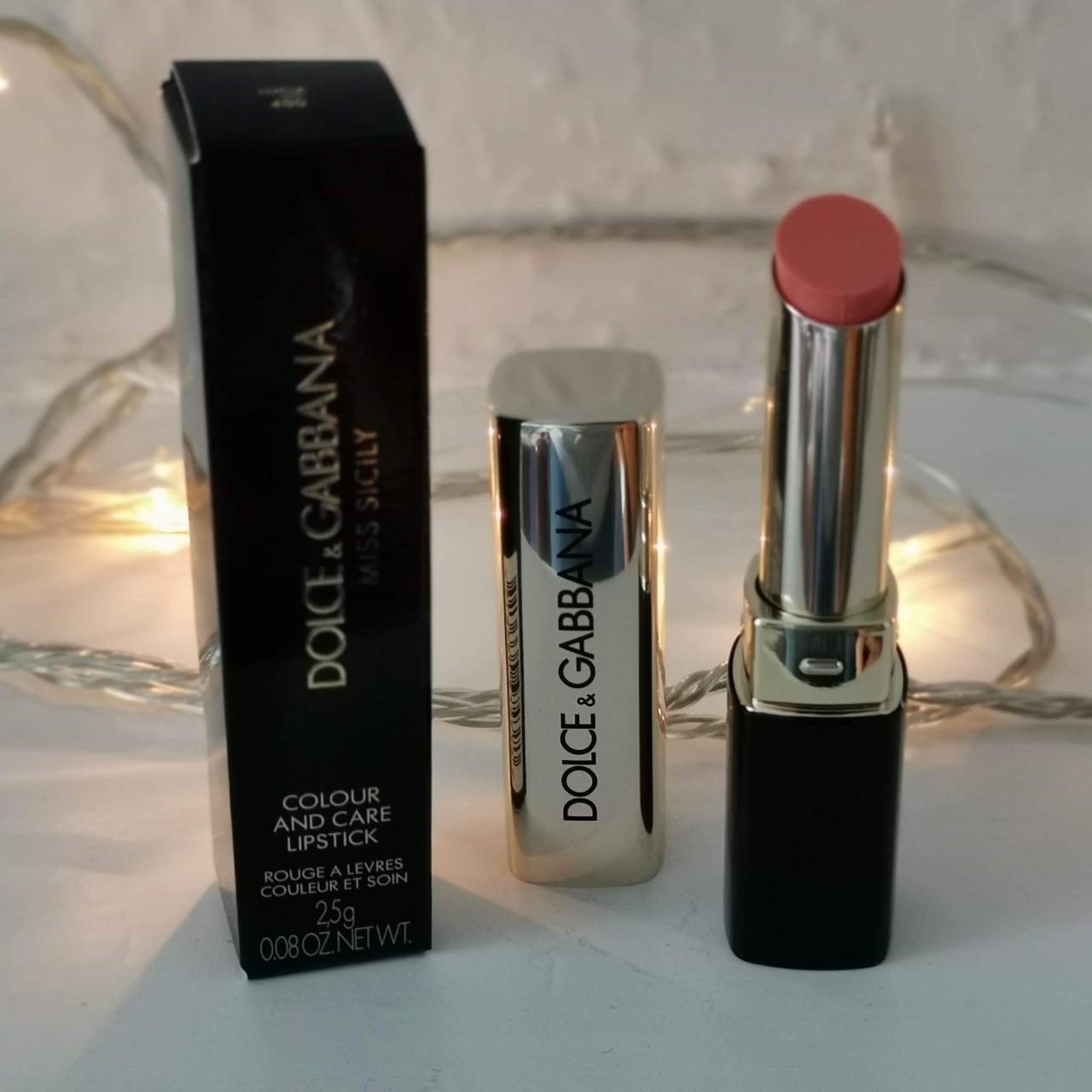 Dolce & Gabbana red Miss Sicily Colour And Care Lipstick