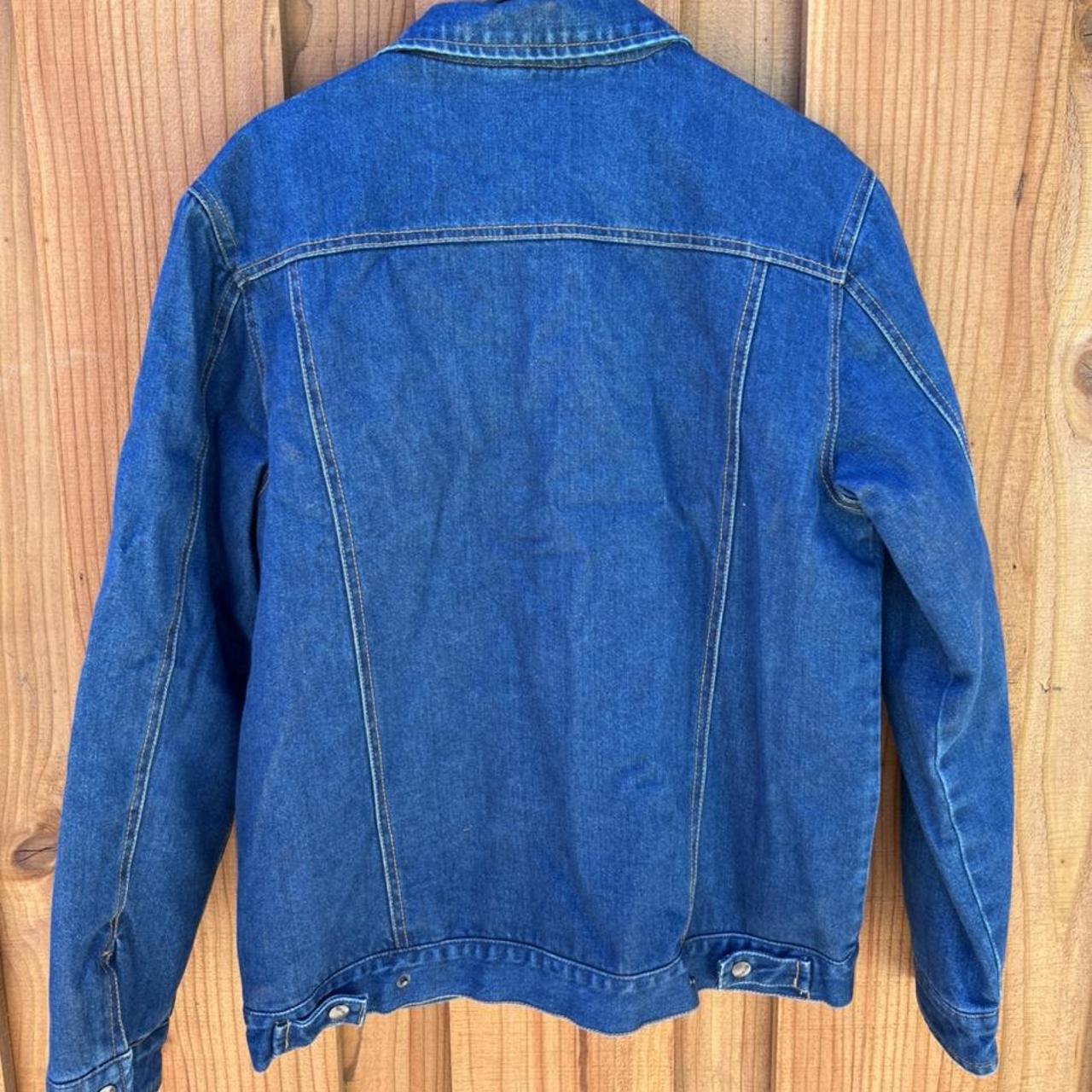 Brixton Men's Blue Jacket Depop