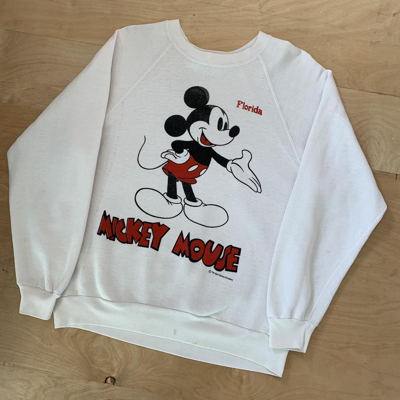 vintage mickey mouse sweatshirt 80s