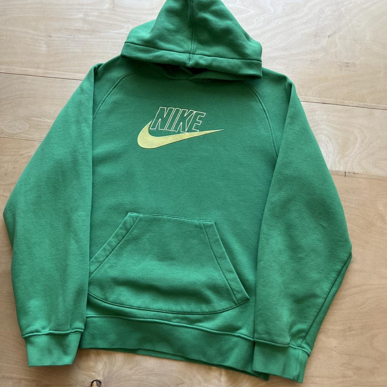 nike center logo hoodie