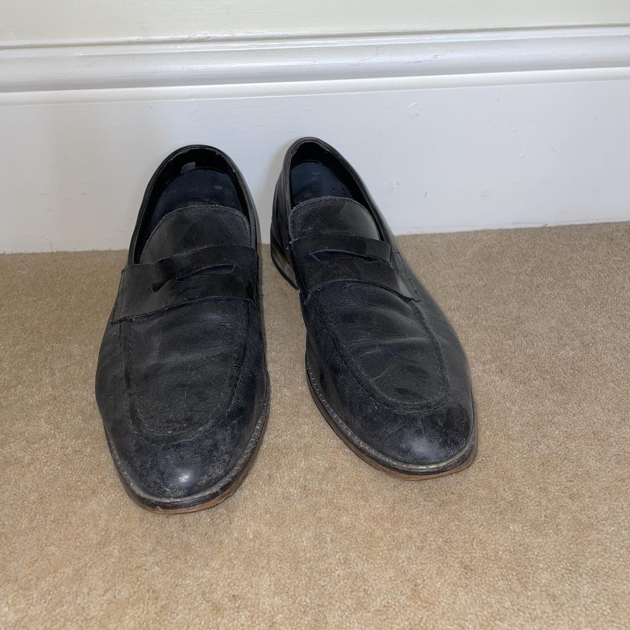 Men's Black Loafers Depop