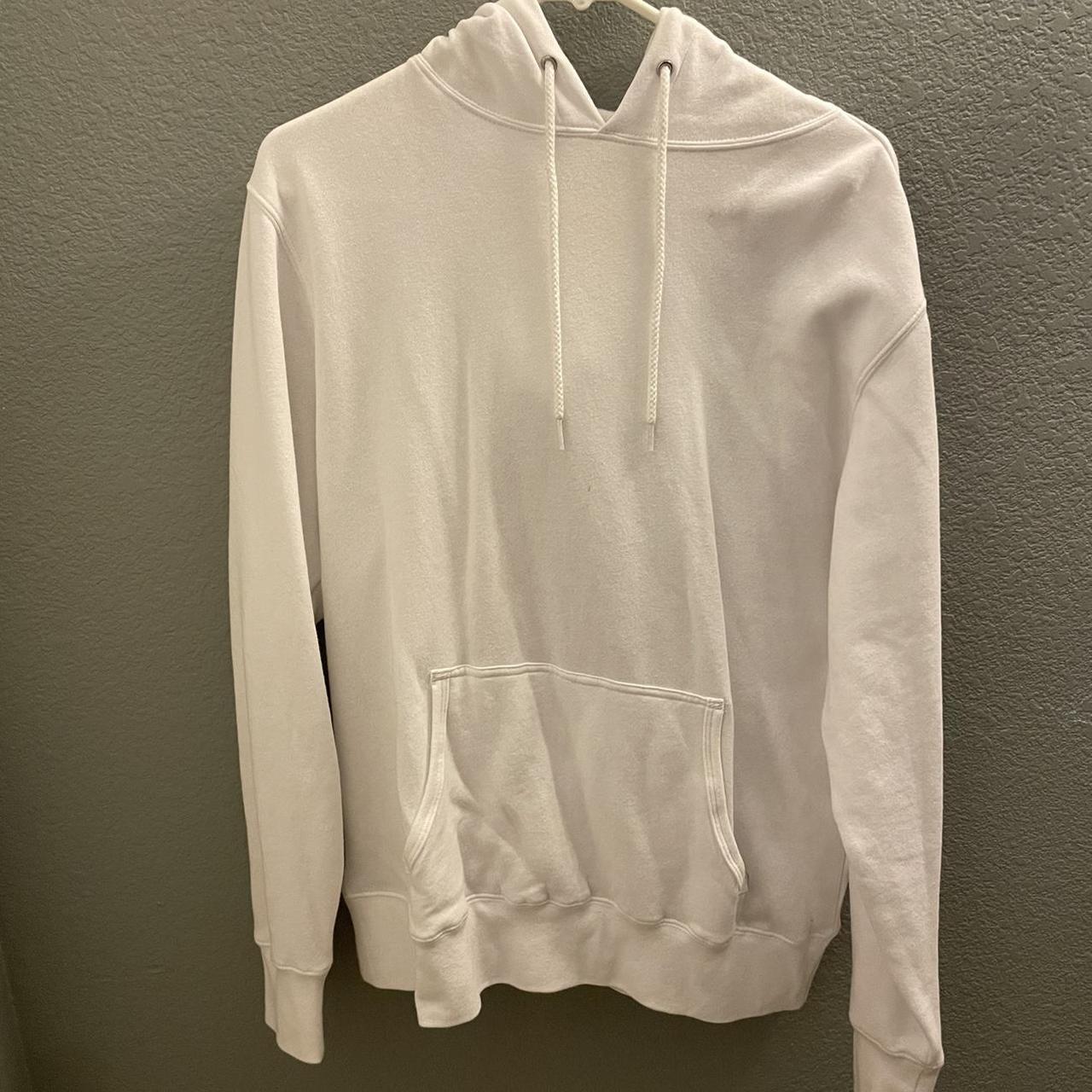 independent trading company white hoodie blank!... - Depop