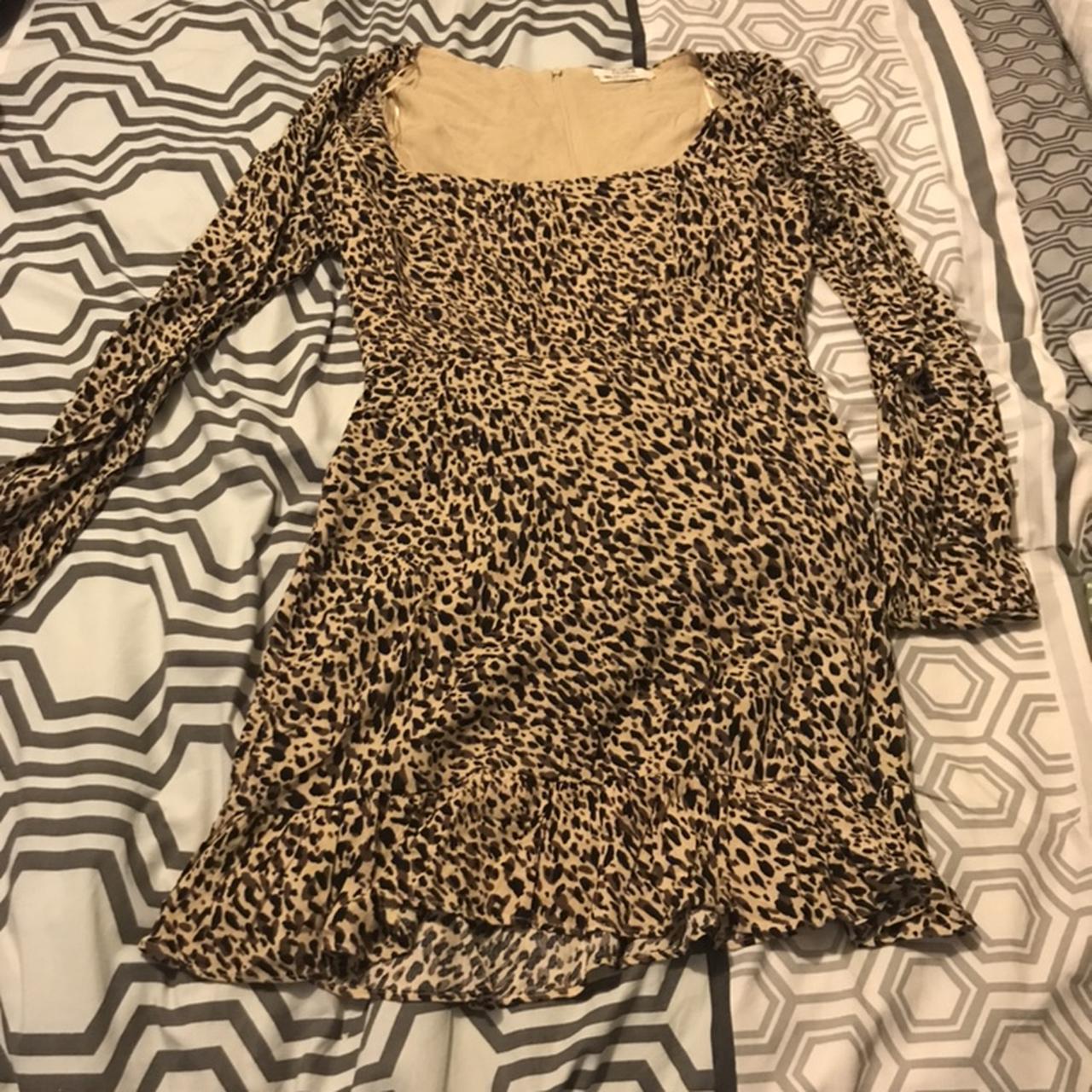 Pull and clearance bear leopard dress