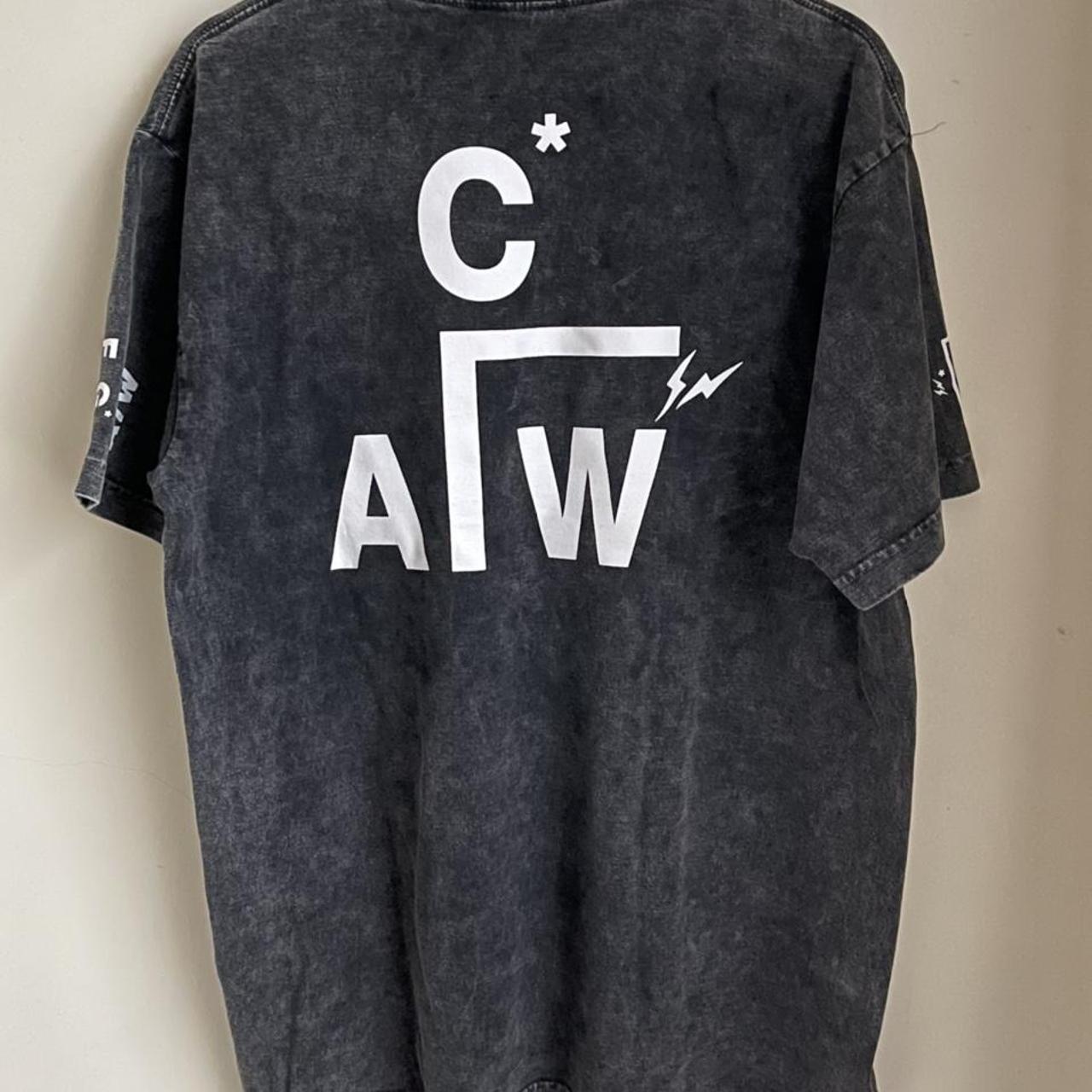 Acw a cold wall x fragment t-shirt Inner label is - Depop