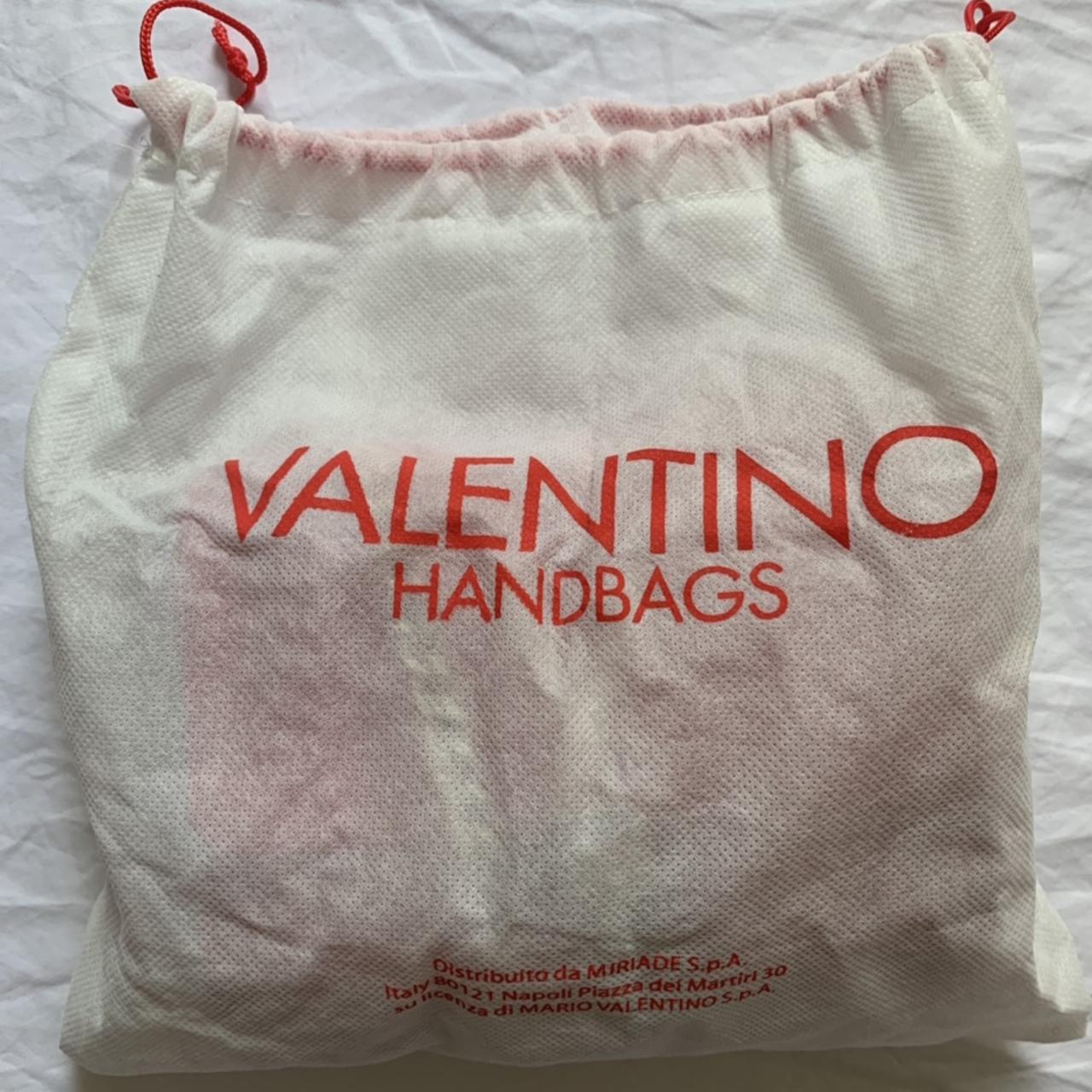 Valentino Bags Divina Chain Shoulder Bag in red. - Depop