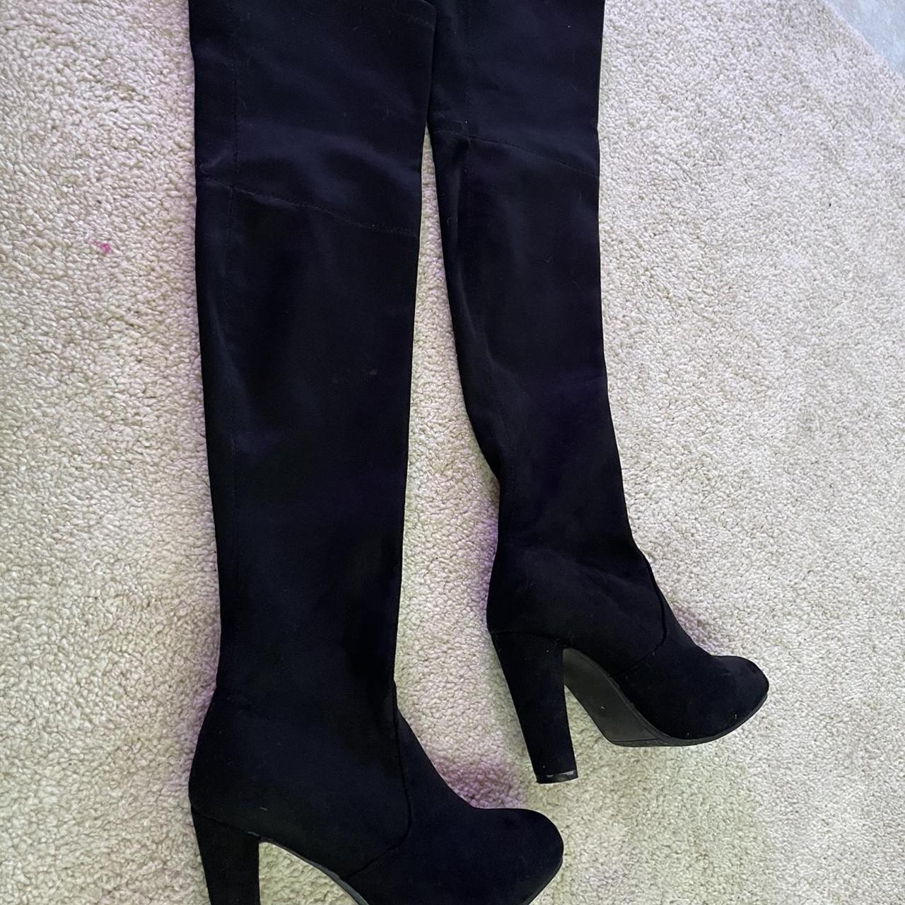 Tillys Women's Black Boots | Depop