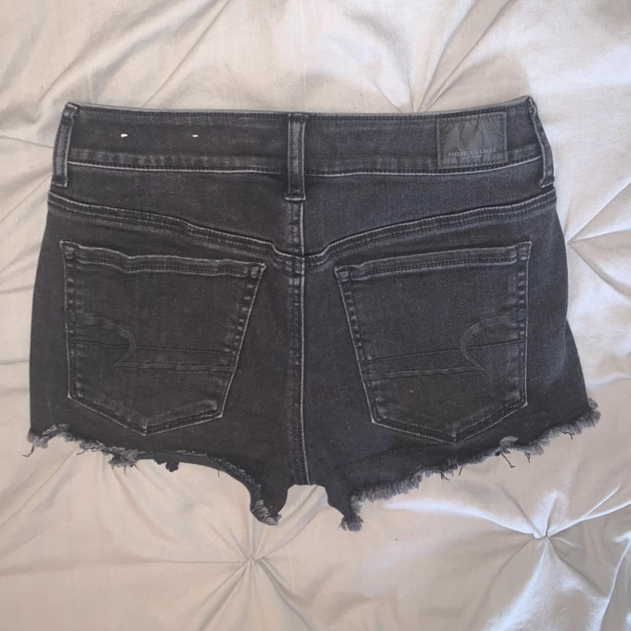 American Eagle Outfitters Women's Black Shorts (2)