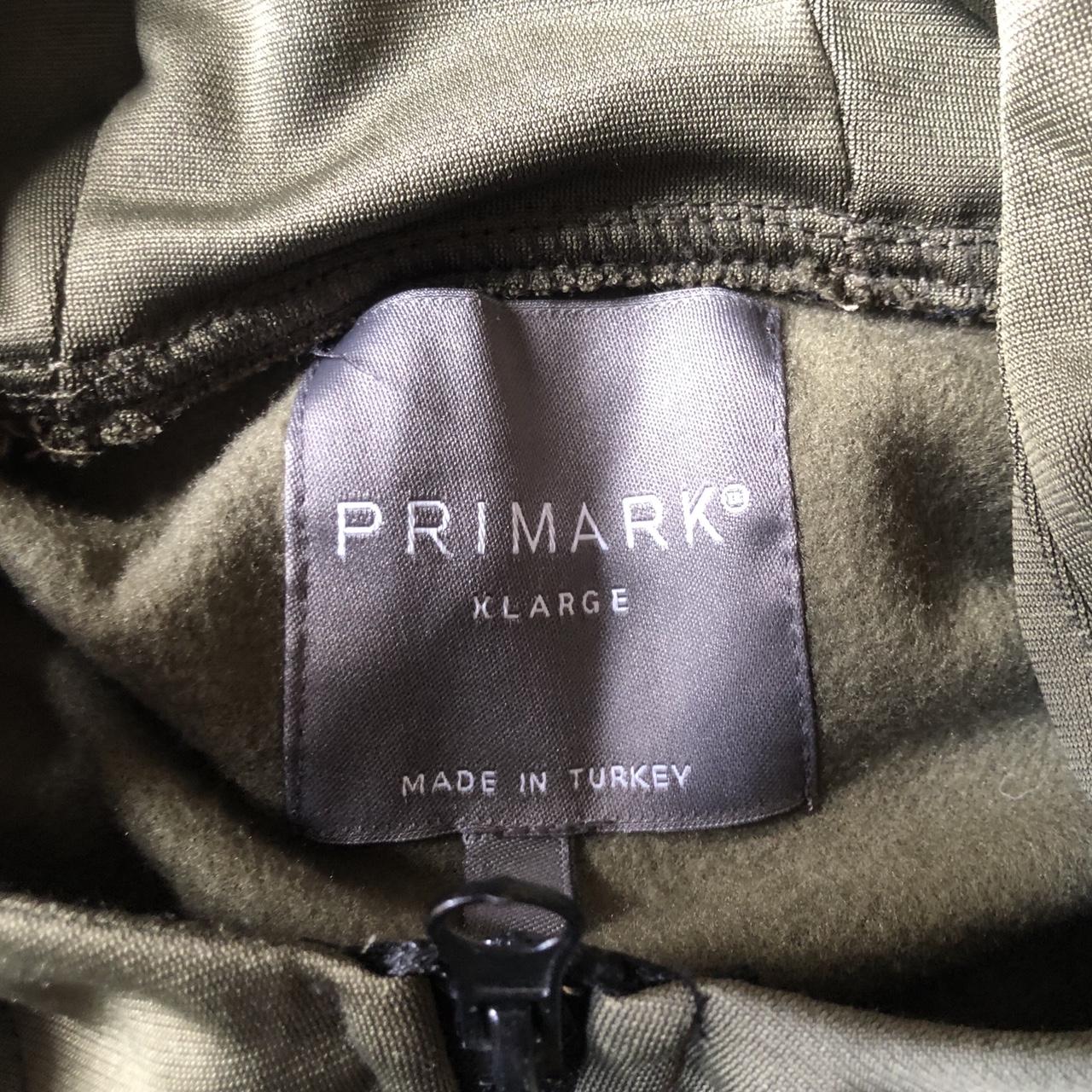 Primark Mens green & black zip hoodie Workout gym... Depop
