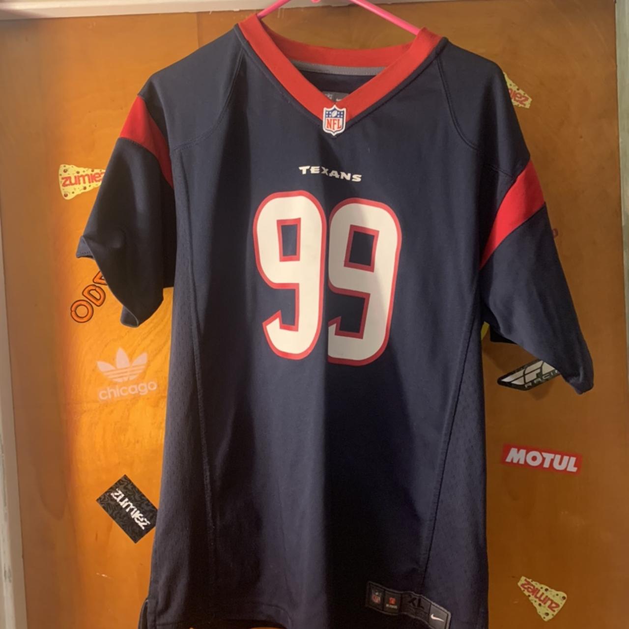 JJ Watt Jersey. Worn only a few times. Youth size L. - Depop