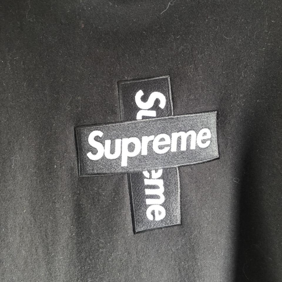 Supreme X Louis Vuitton box logo hoodie Dm for - Depop