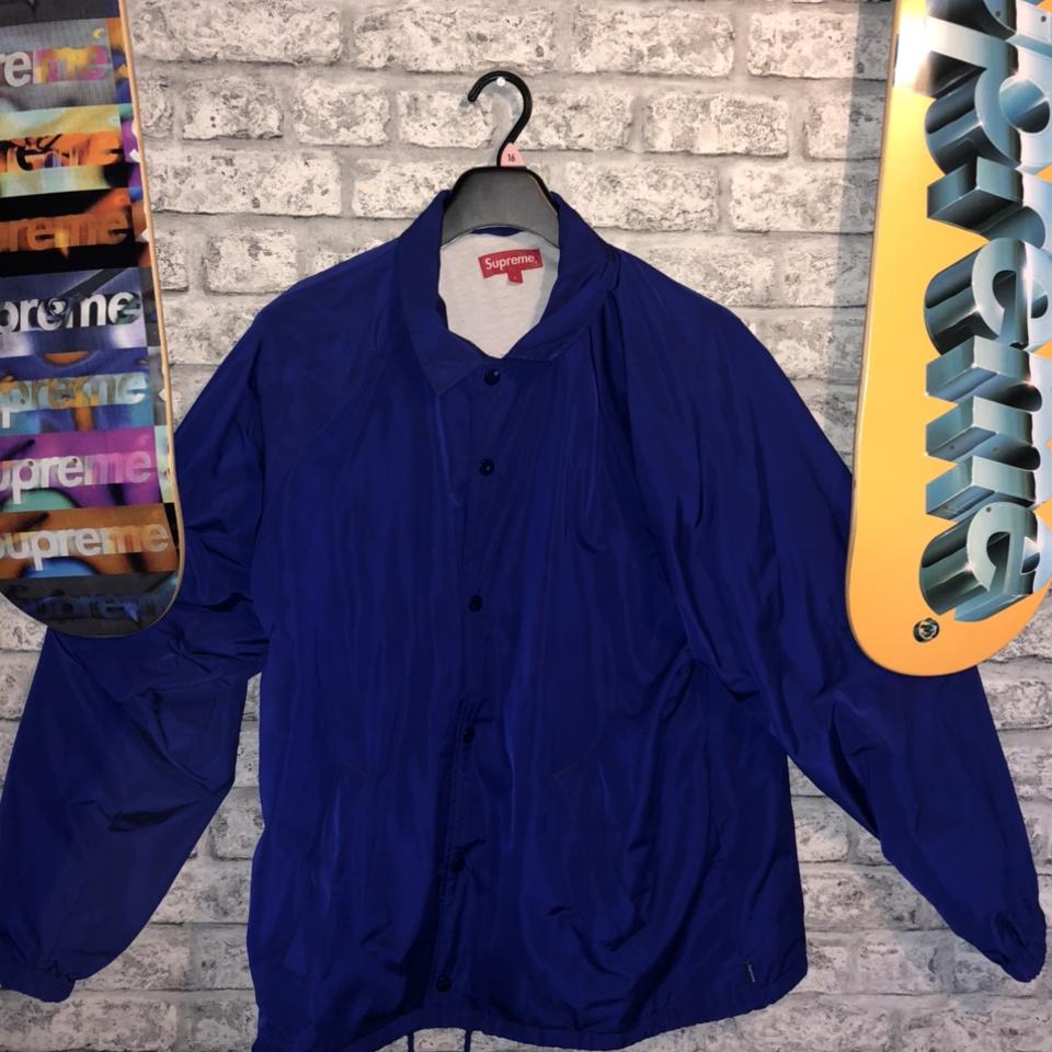 Supreme international best sale coaches jacket