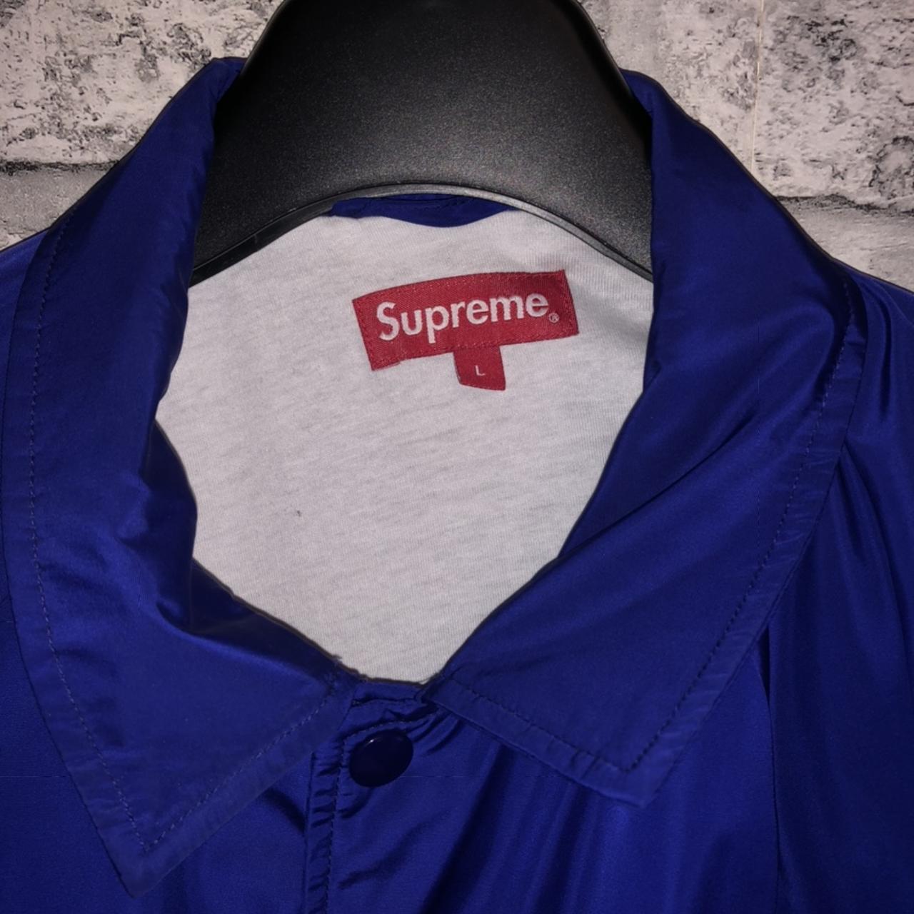 Supreme World Famous Coaches Jacket -Colour dark... - Depop