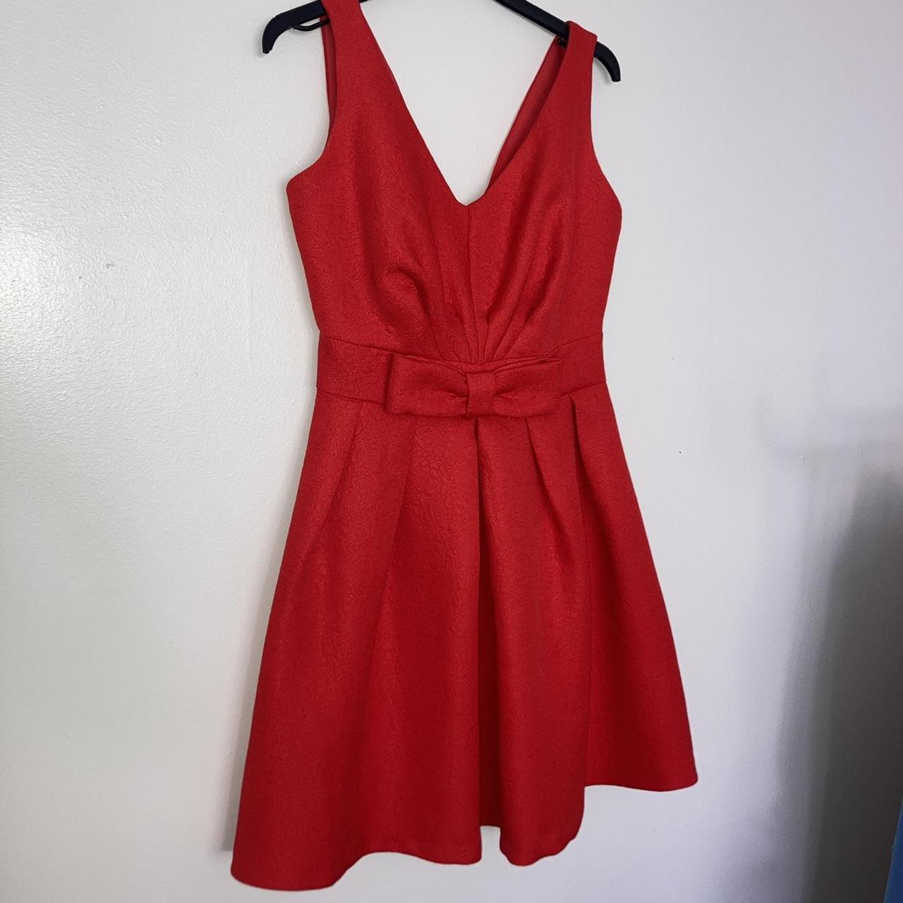 Miss Selfridge Women's Red Dress | Depop