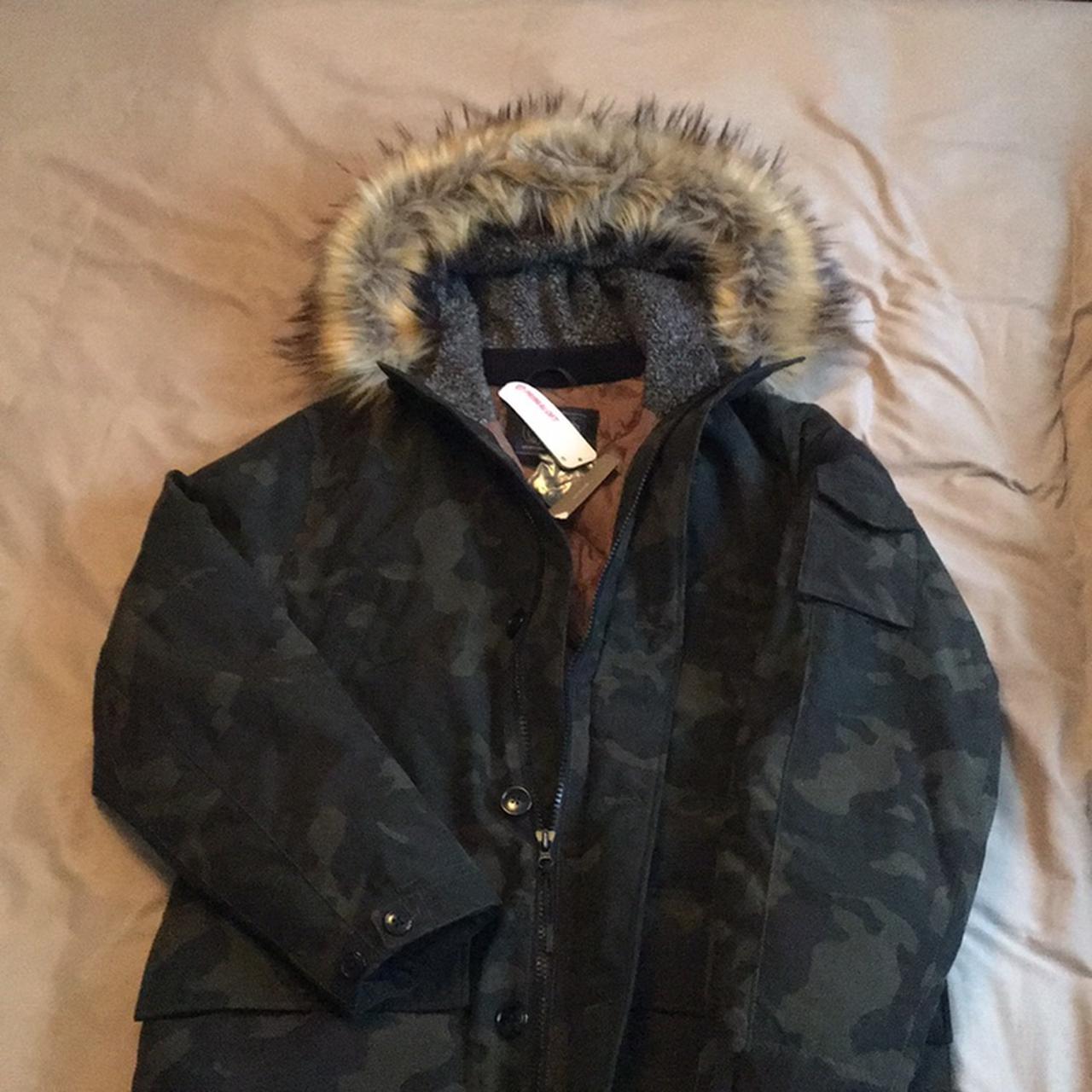 J crew camo parka best sale