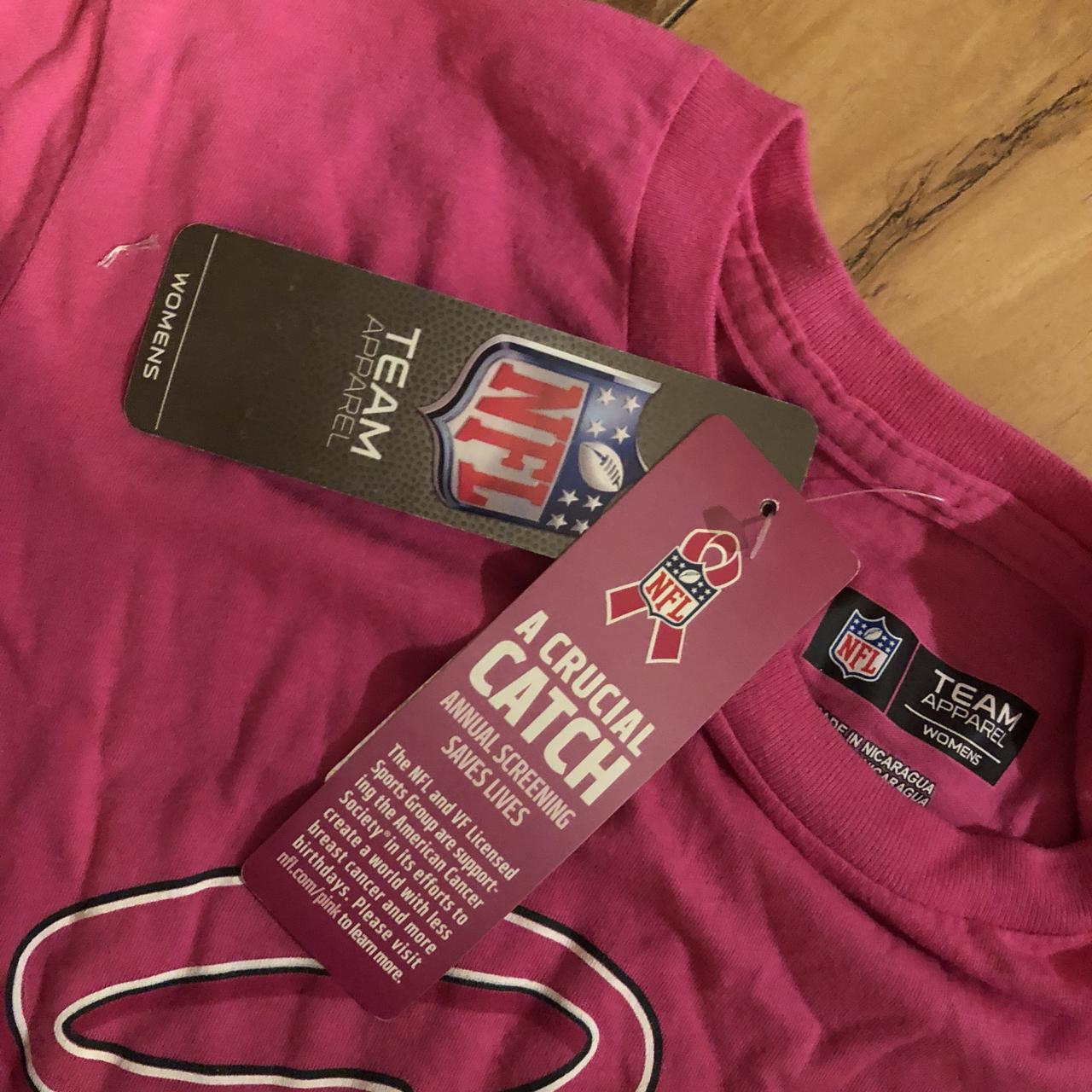 Pink NY Jets women's shirt. For breast cancer New - Depop