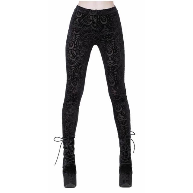 saiph burnout velvet leggings