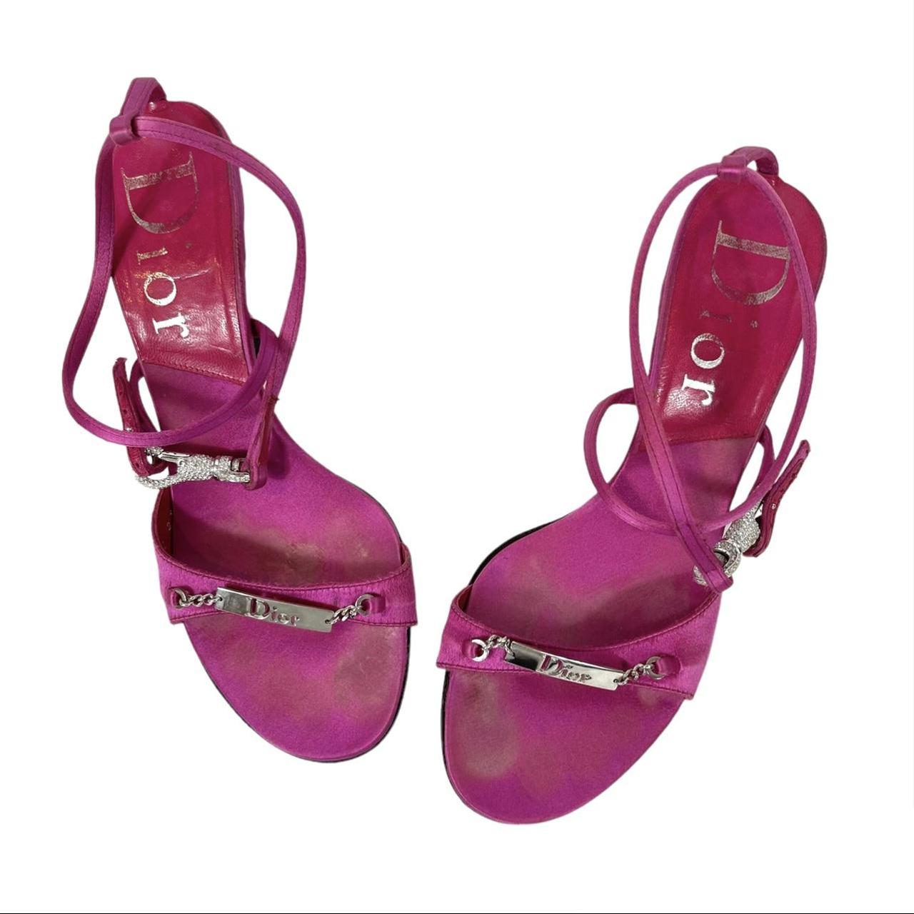 Dior heels rarest Christian Dior strappy sandals... Depop