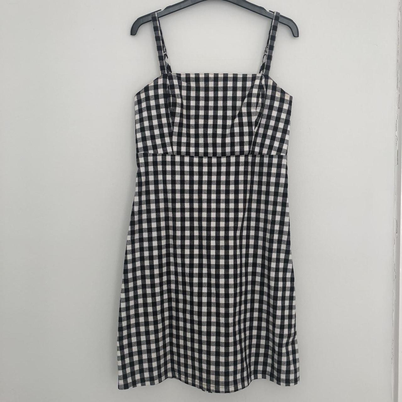 hollister gingham dress