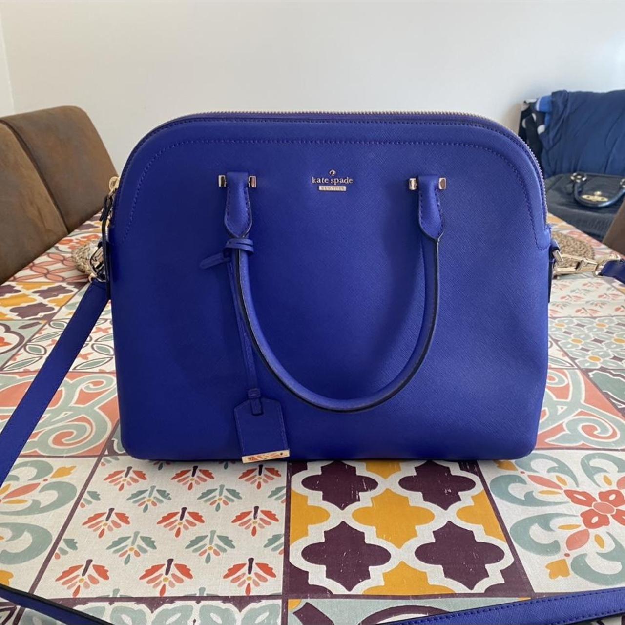 Kate Spade New York Women's Blue Bag | Depop