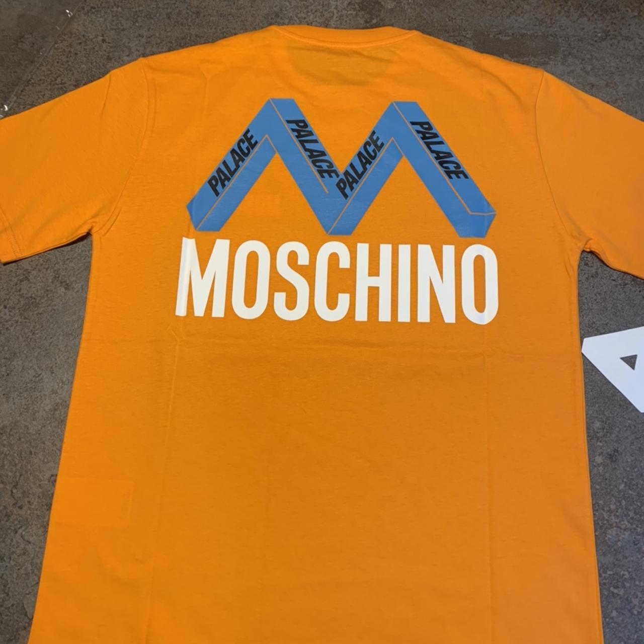 Palace moschino discount t shirt