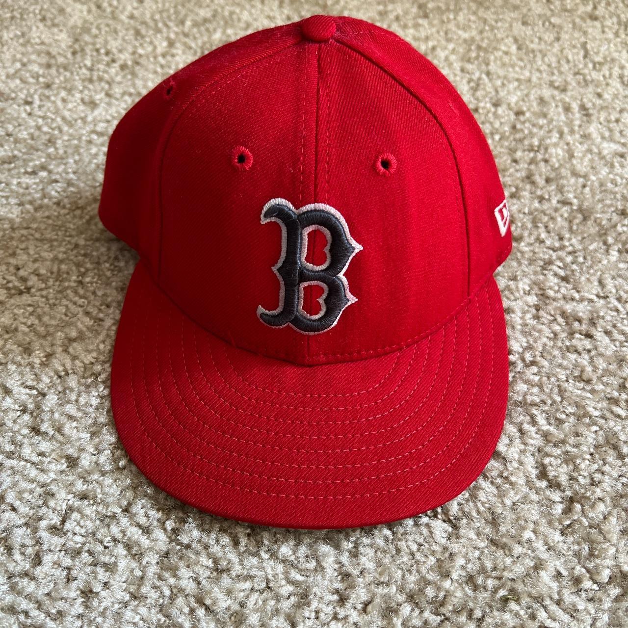 SOLD Boston Red Sox Fitted Cap, low Profile fit, - Depop