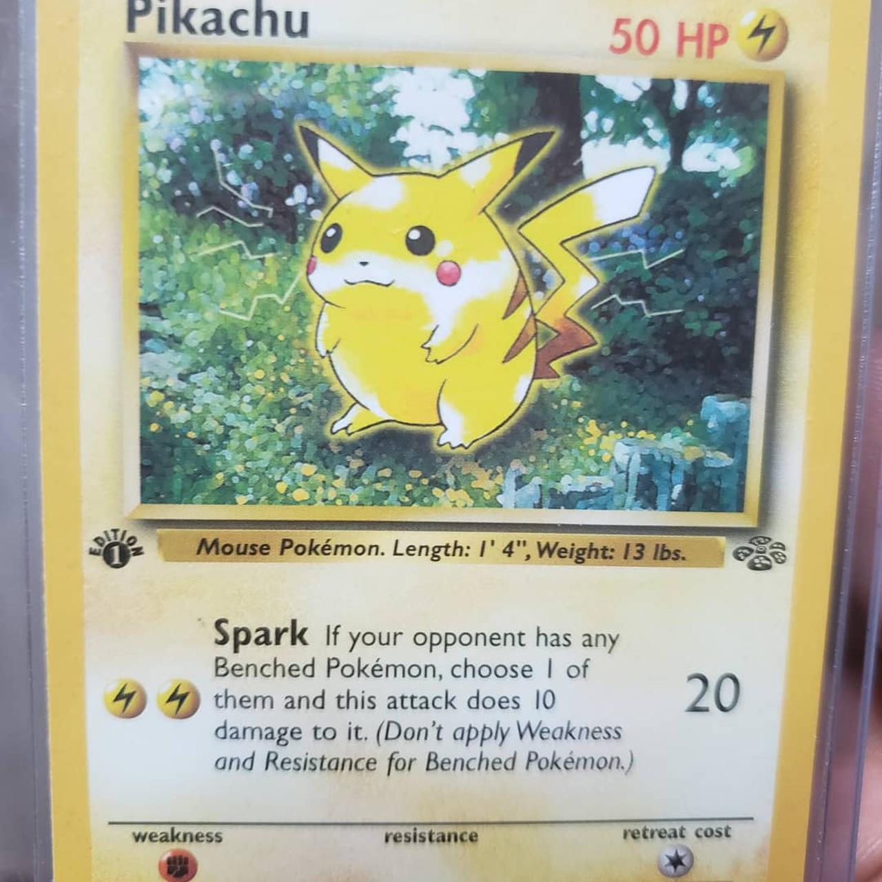 1st high quality edition pikachu