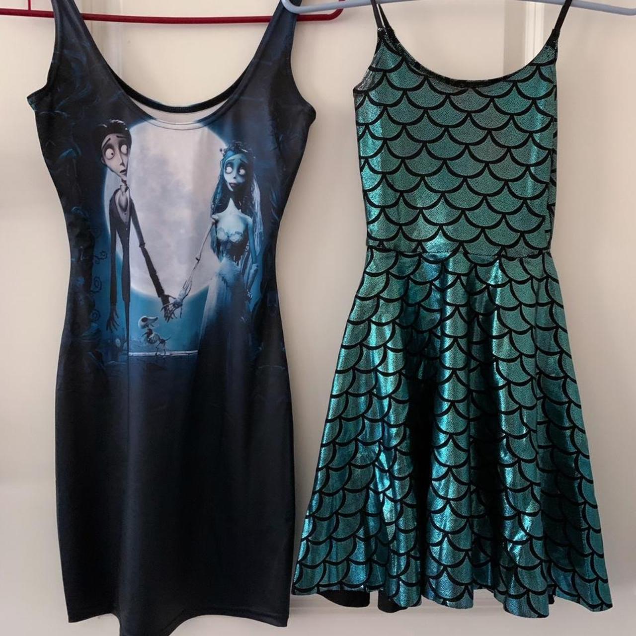 Blackmilk Clothing Mermaid T Shirt Dress Black Milk Mermaid Dress
