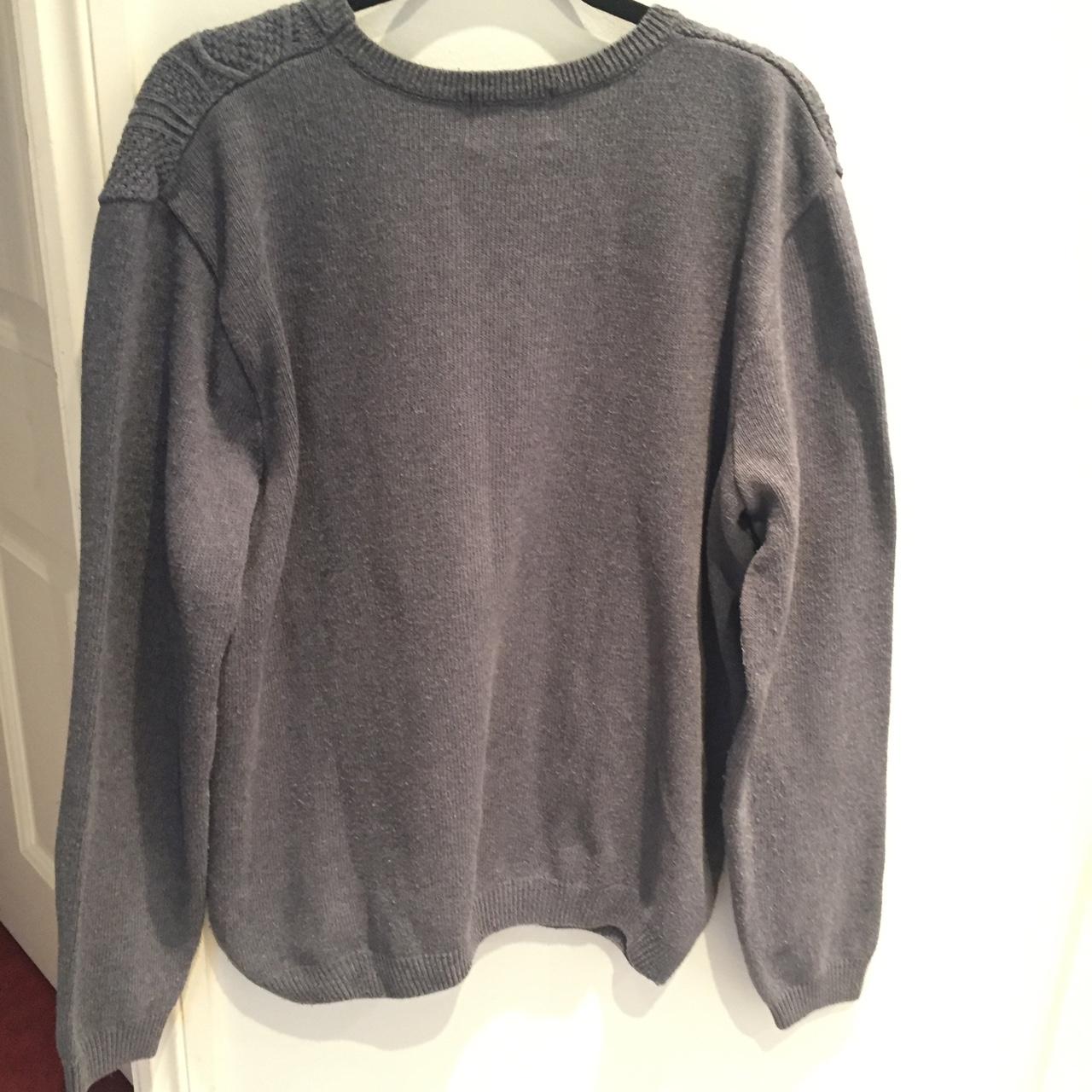 Topman jumper Classic fit Crew neck Textured... - Depop