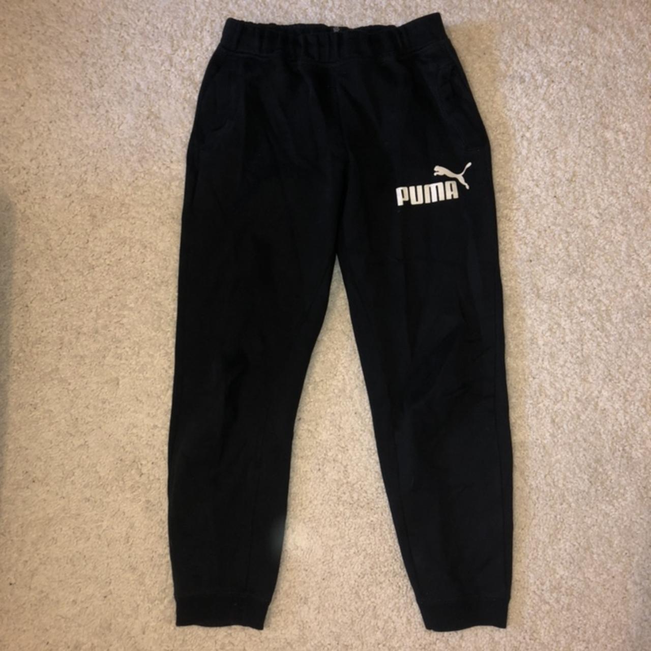 ladies puma jogging bottoms