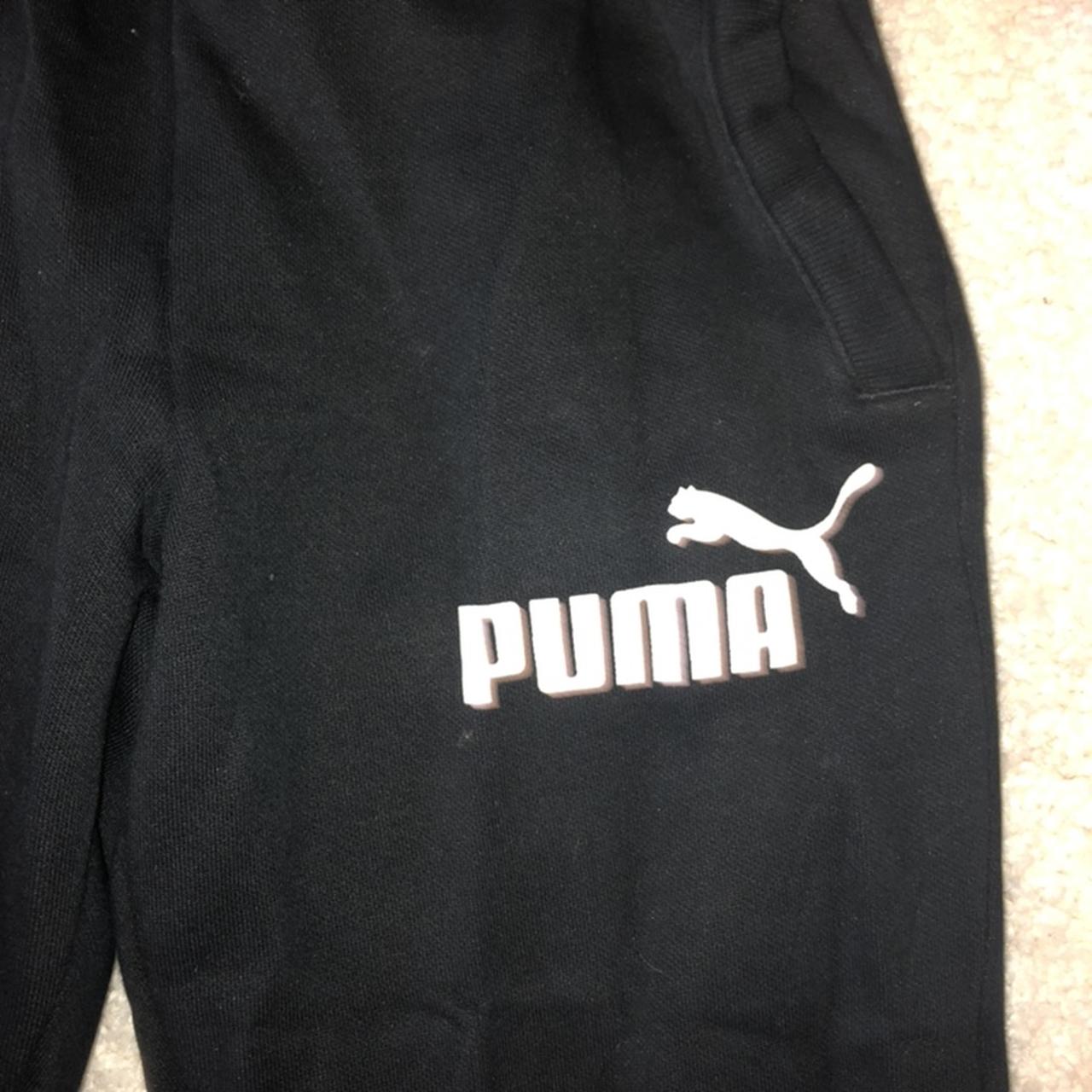 ladies puma jogging bottoms