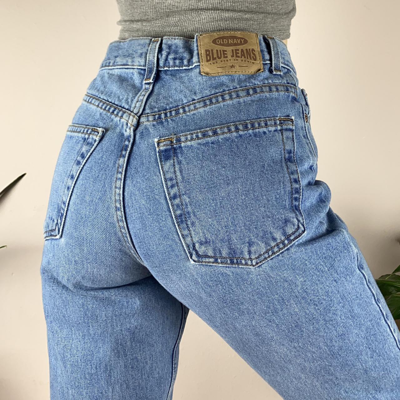 Old Navy Women's Blue Jeans | Depop