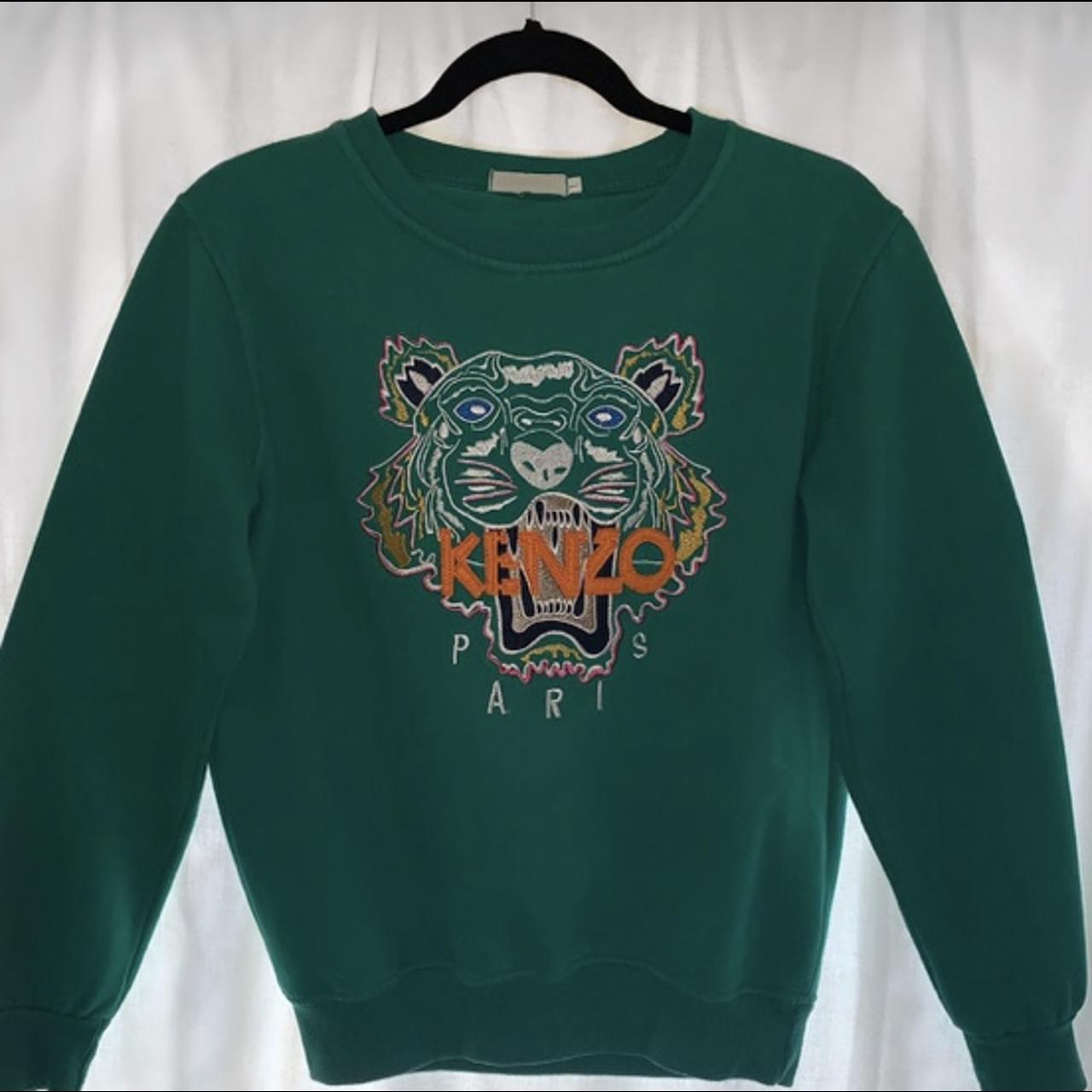 Kenzo green deals jumper