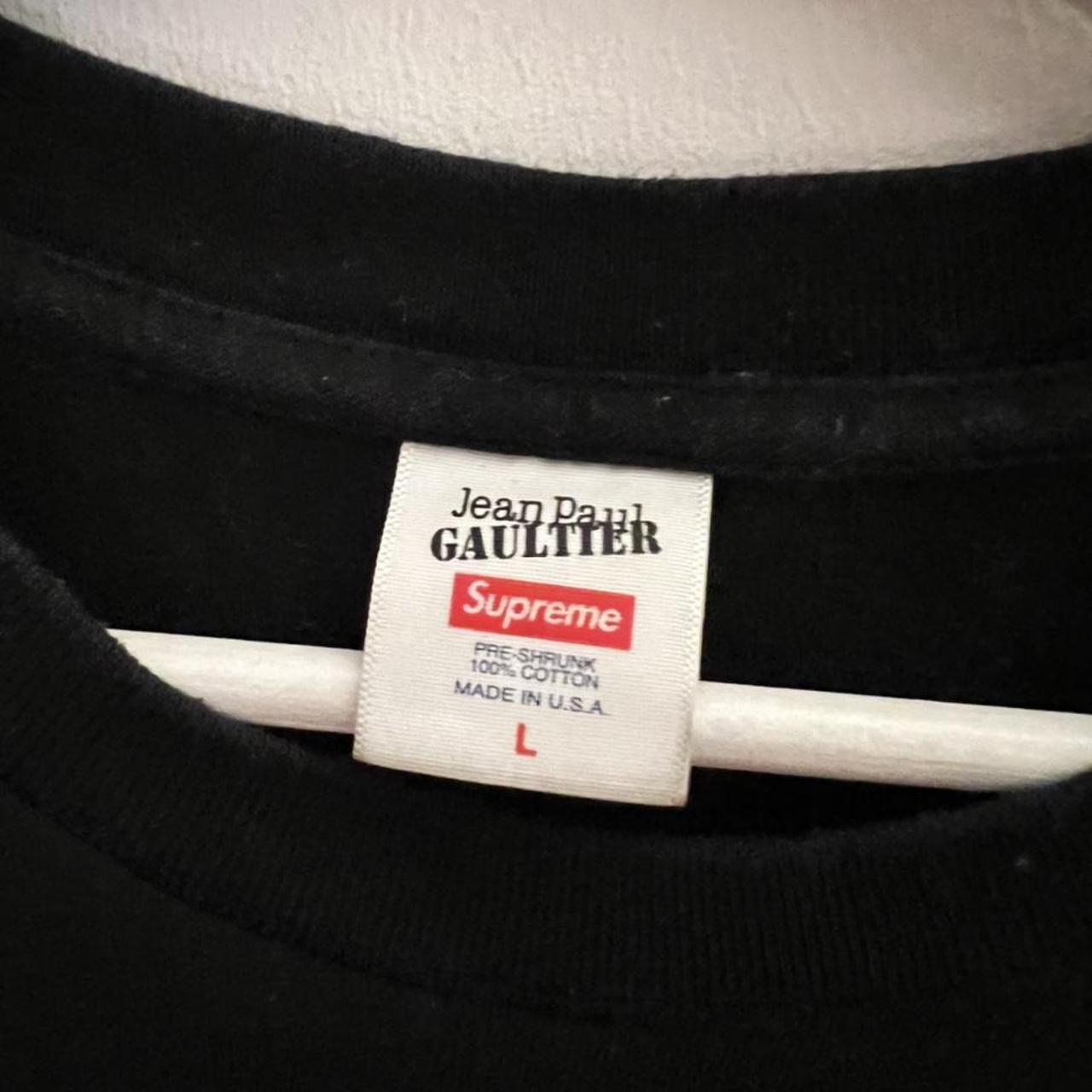 Supreme x Jean Paul Gautier t shirt Colour: Depop