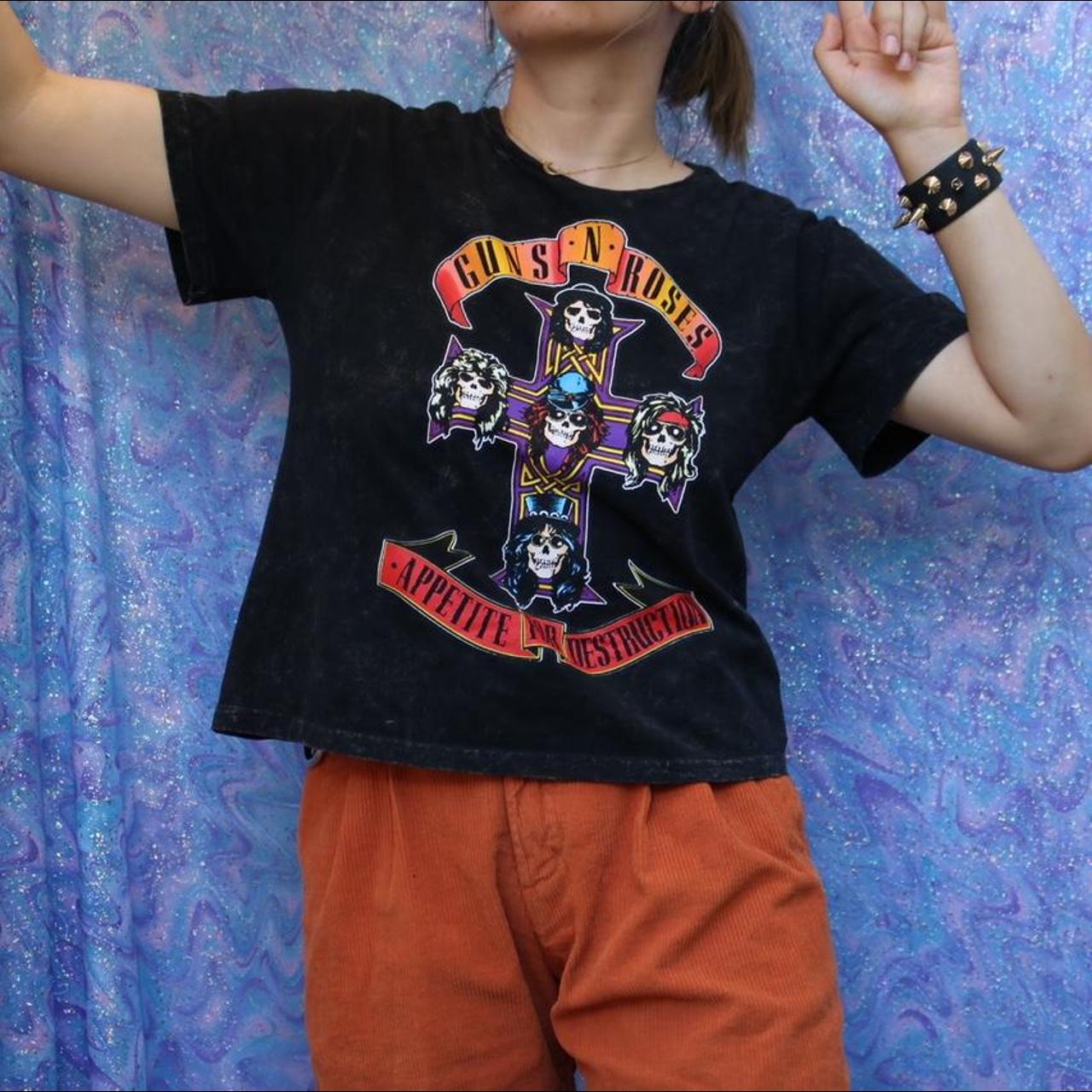 Guns N' Roses Appetite for Destruction 80s Rock T-shirt