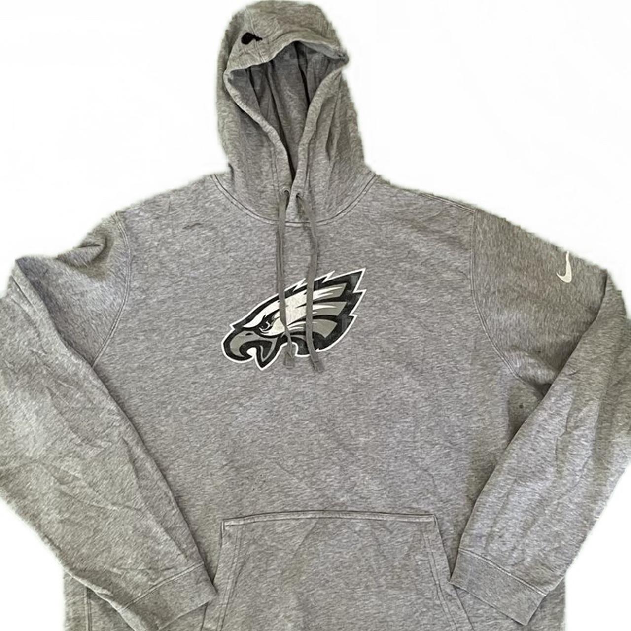 Nike vintage Philadelphia Eagles hoodie Cracked - Depop