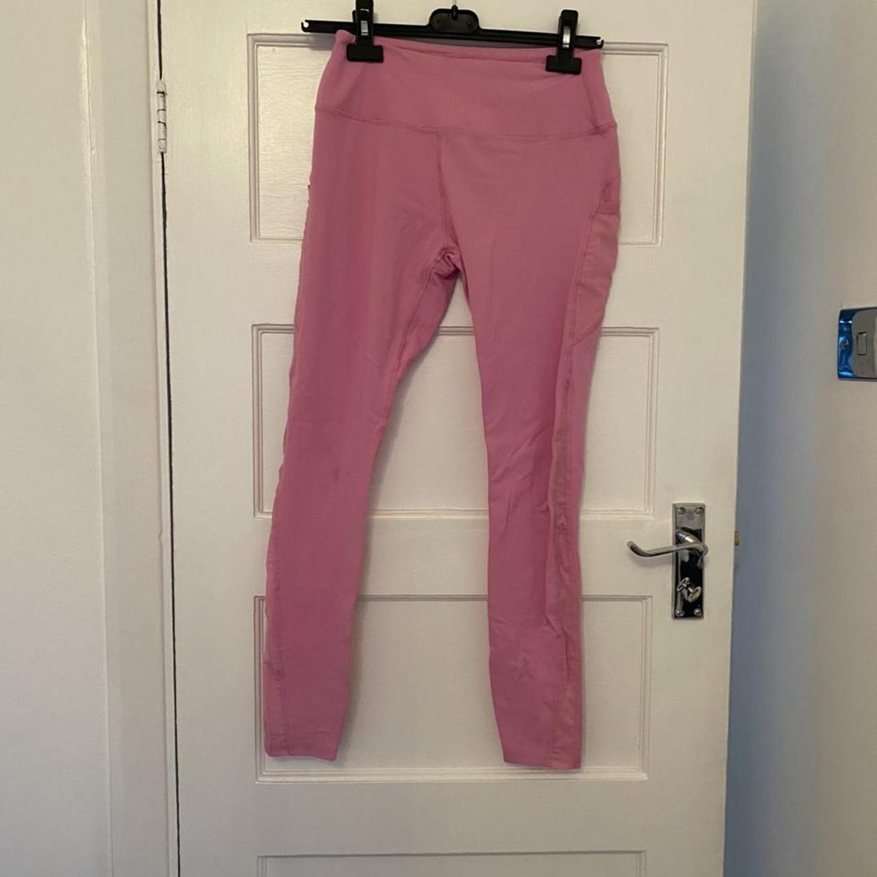 My protein gym legging set in pink Worn a few times Depop
