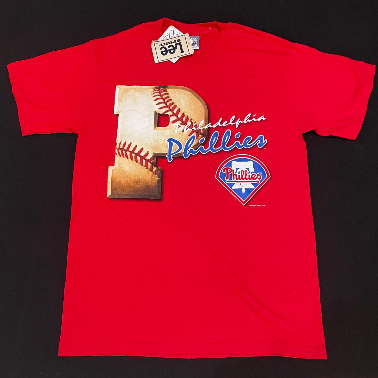 Vintage Philadelphia Phillies MLB Baseball Red Lee Sport 