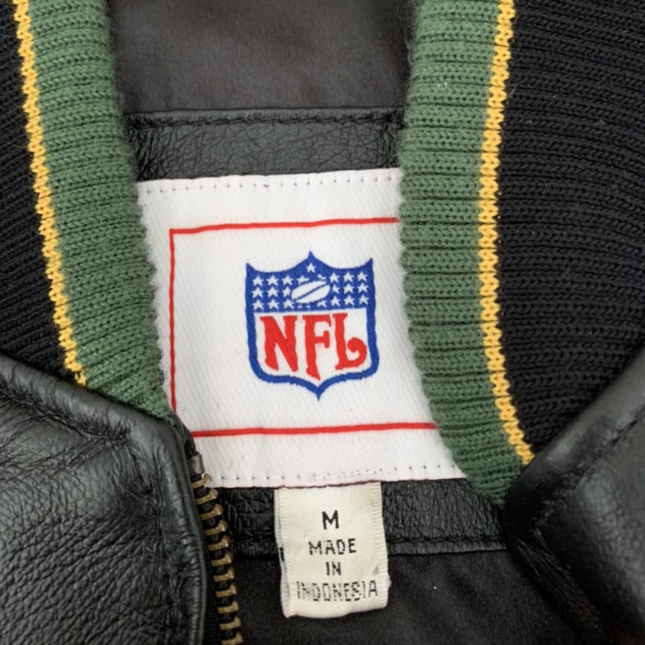 Green Bay packers puffer jacket NFL with removable - Depop