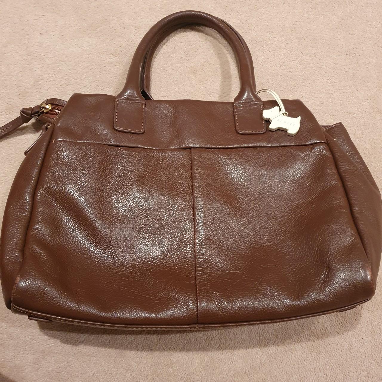 RADLEY 🤎 Brown Leather Bag. Used but in good... Depop