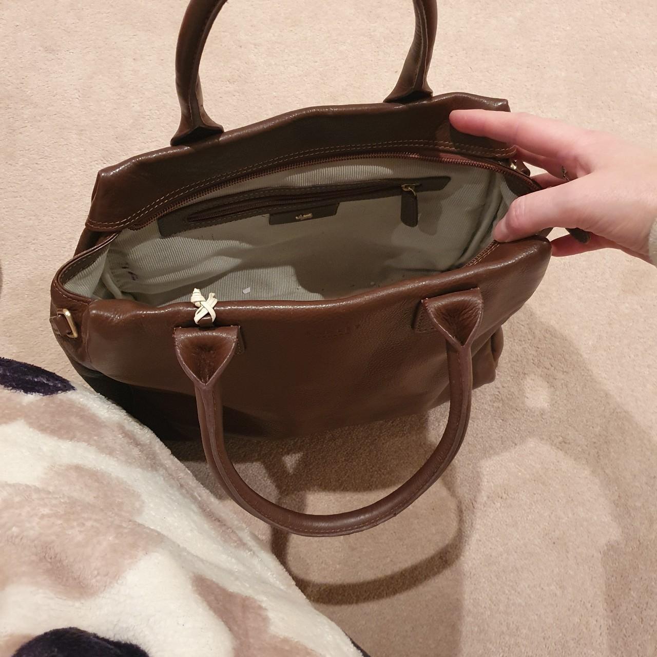 RADLEY 🤎 Brown Leather Bag. Used but in good... Depop