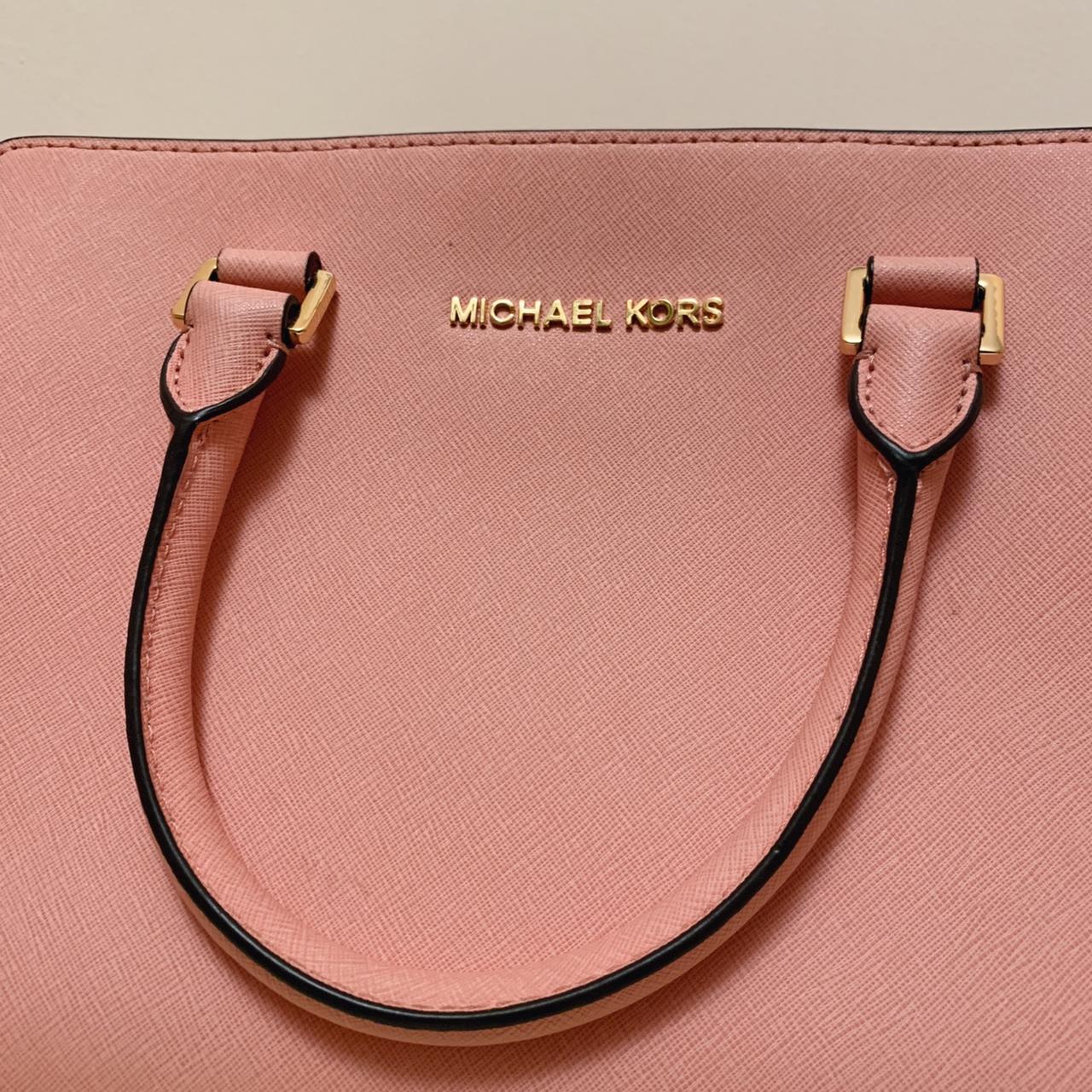 MICHAEL KORS SELMA MEDIUM BAG IN SOFT PINK - - Depop